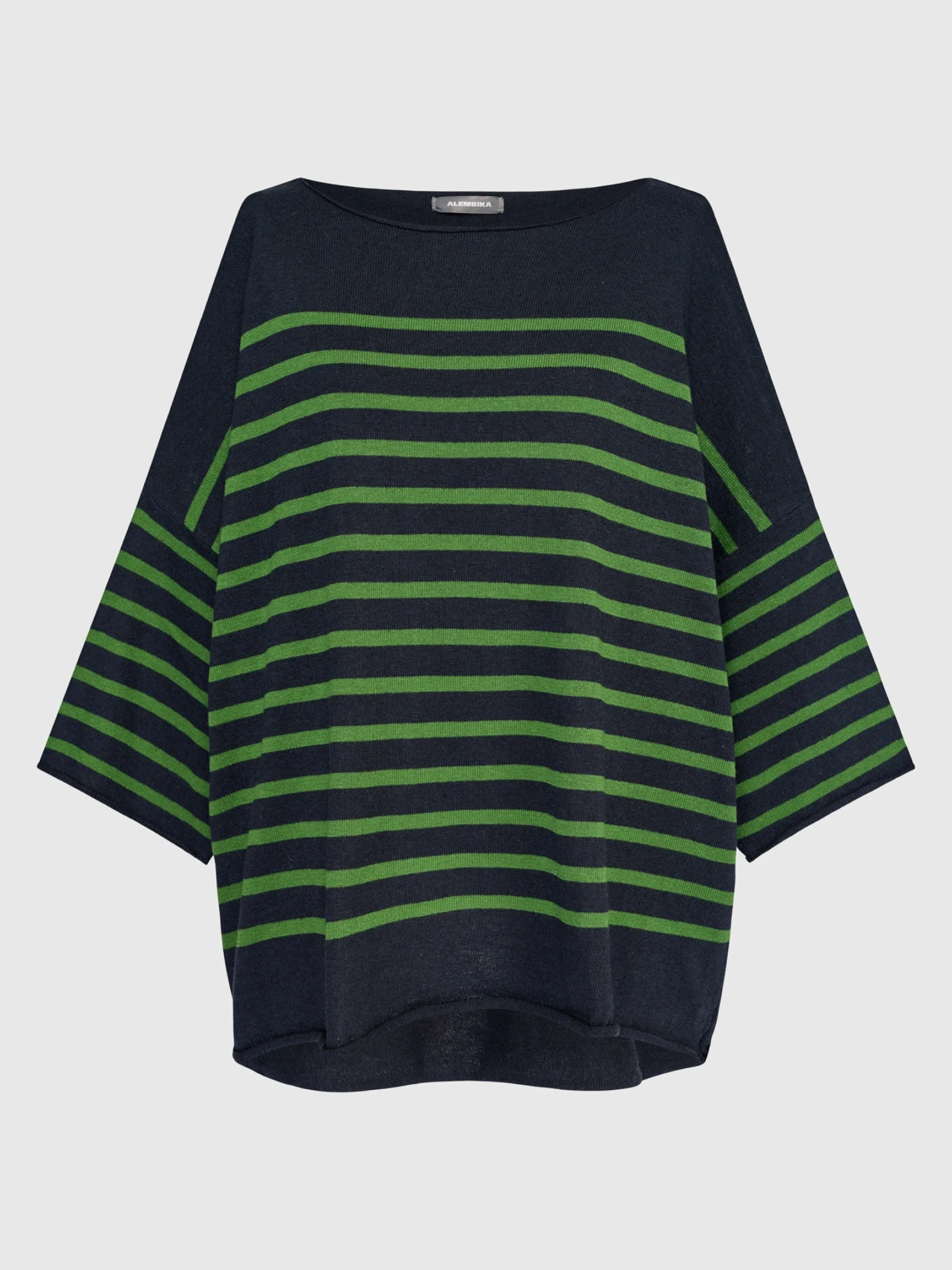 Carolina Relaxed Sweater in Stripes