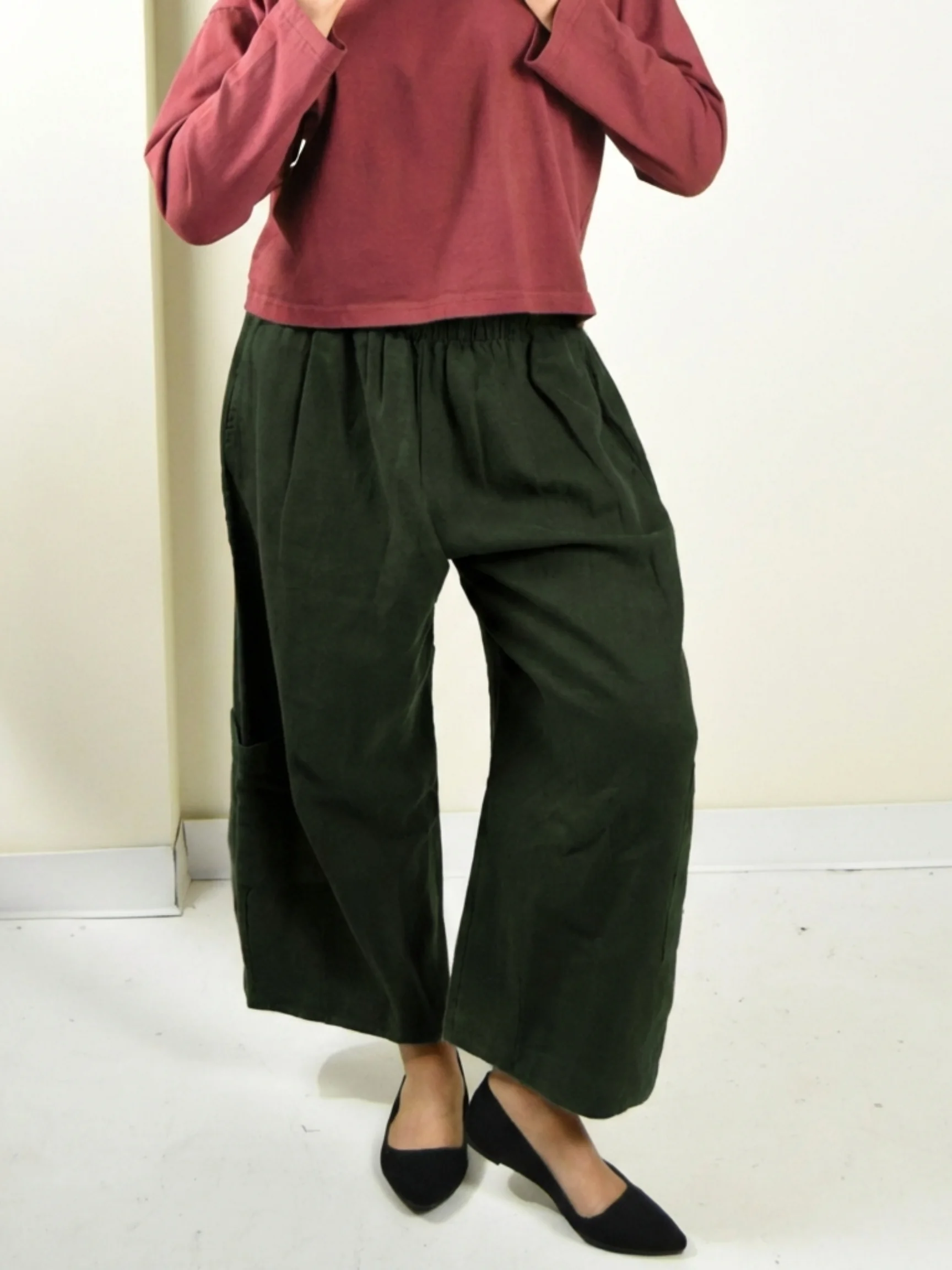Casbah Pant in Peppercorn