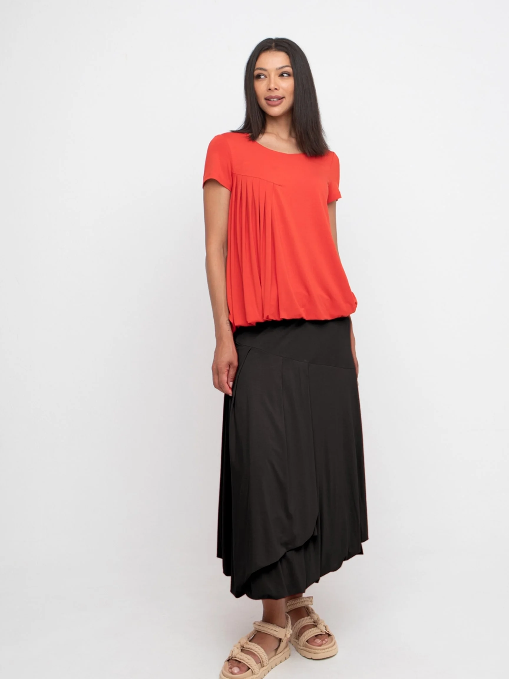 Cascade Skirt in Black