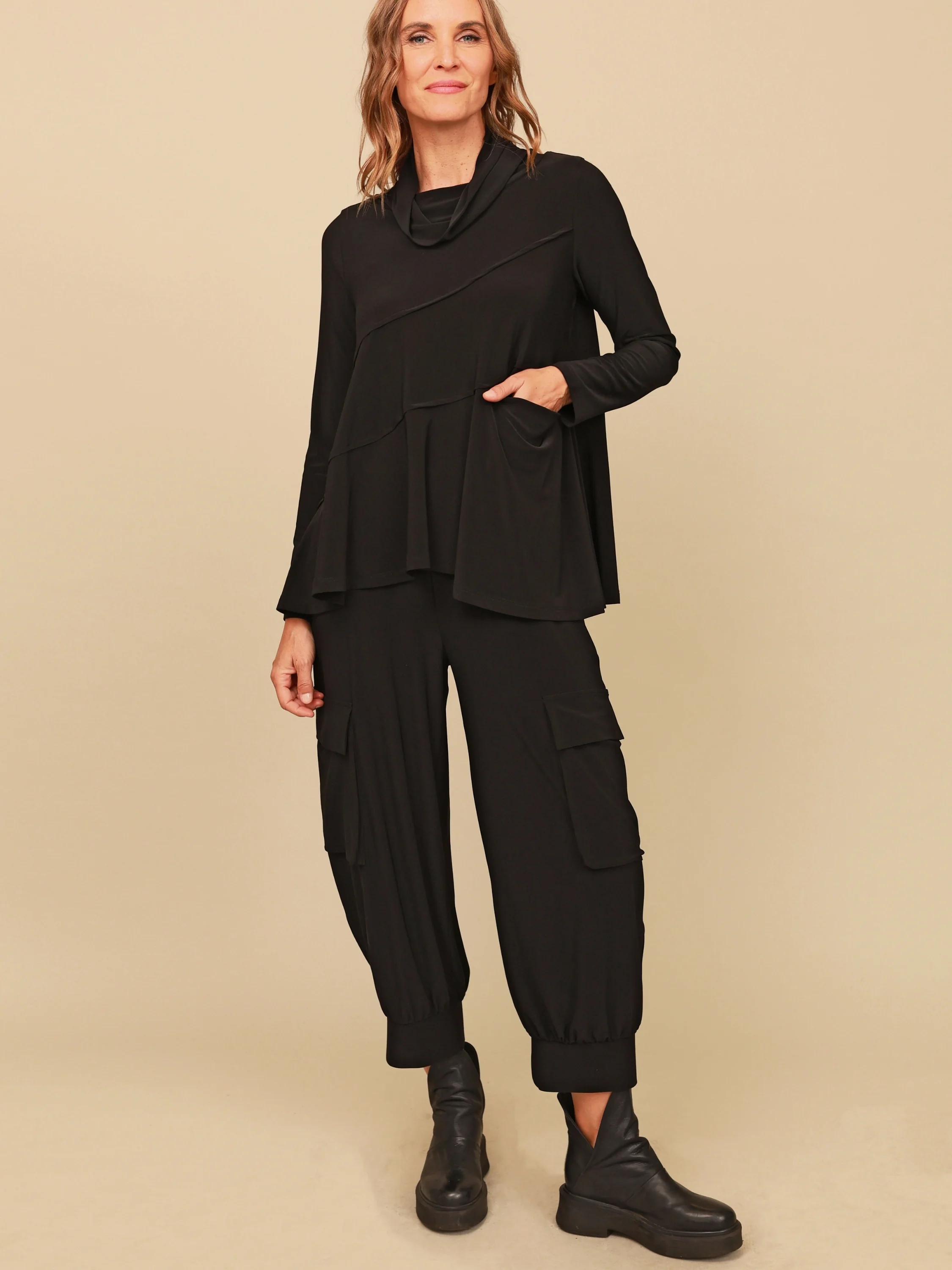 Charlie Pant in Black
