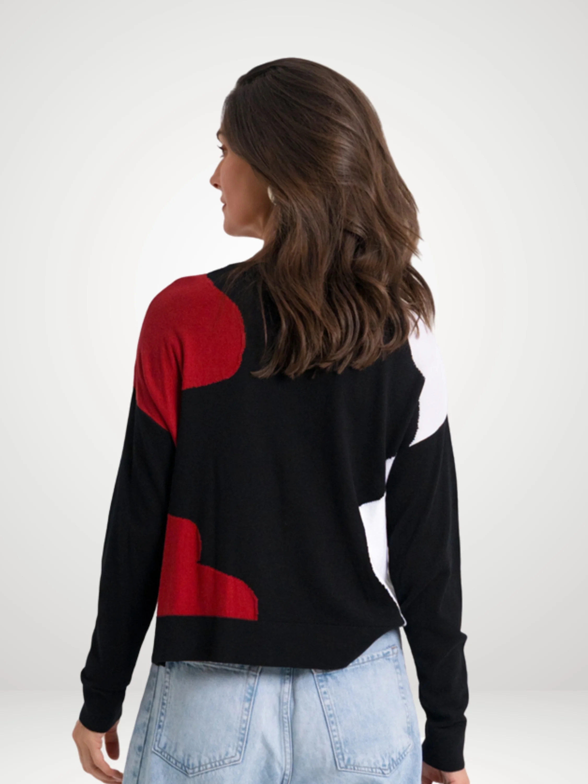 Clouds T in Black Combo