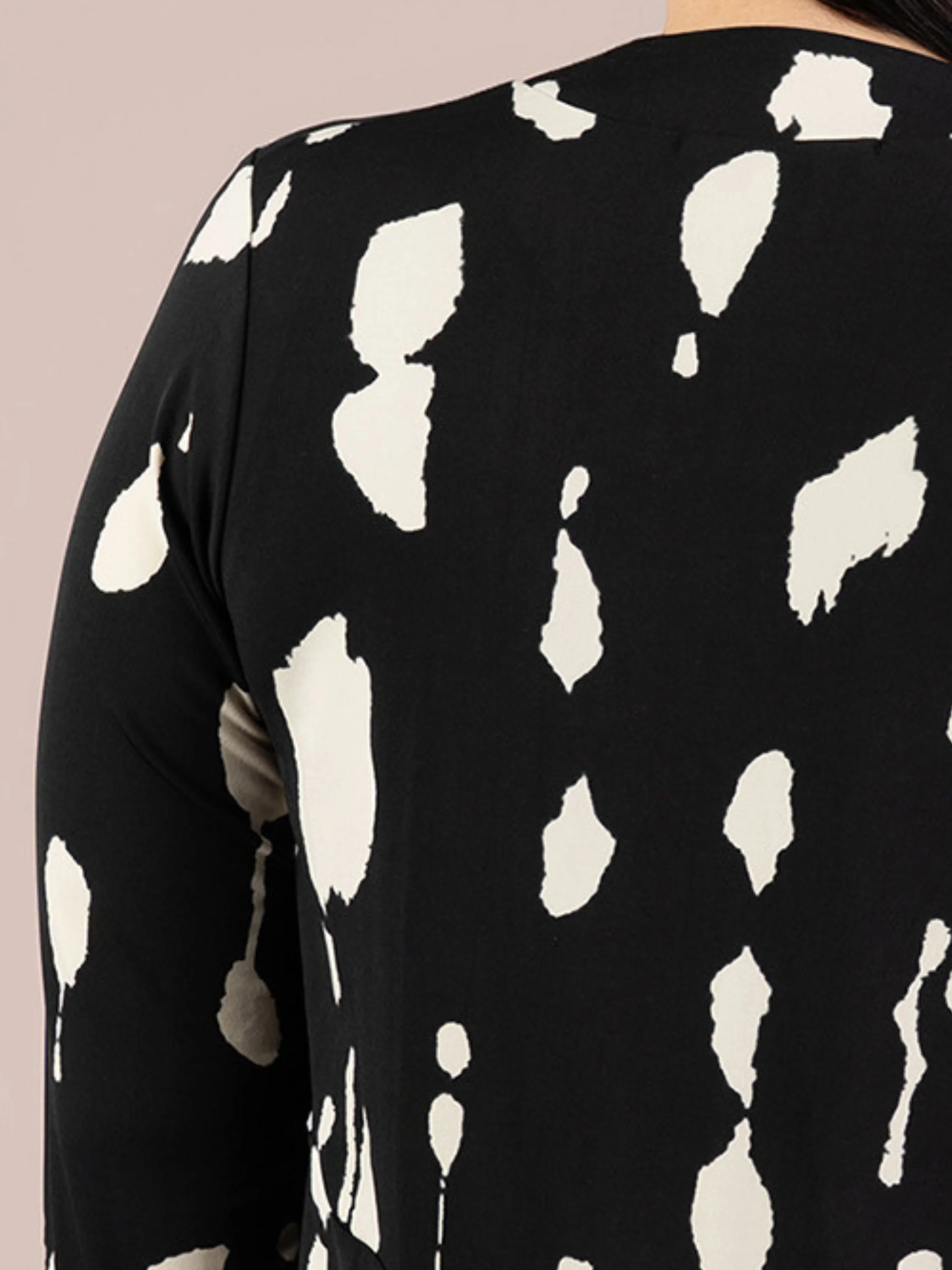 Coach Cardigan in Cashew Splatter