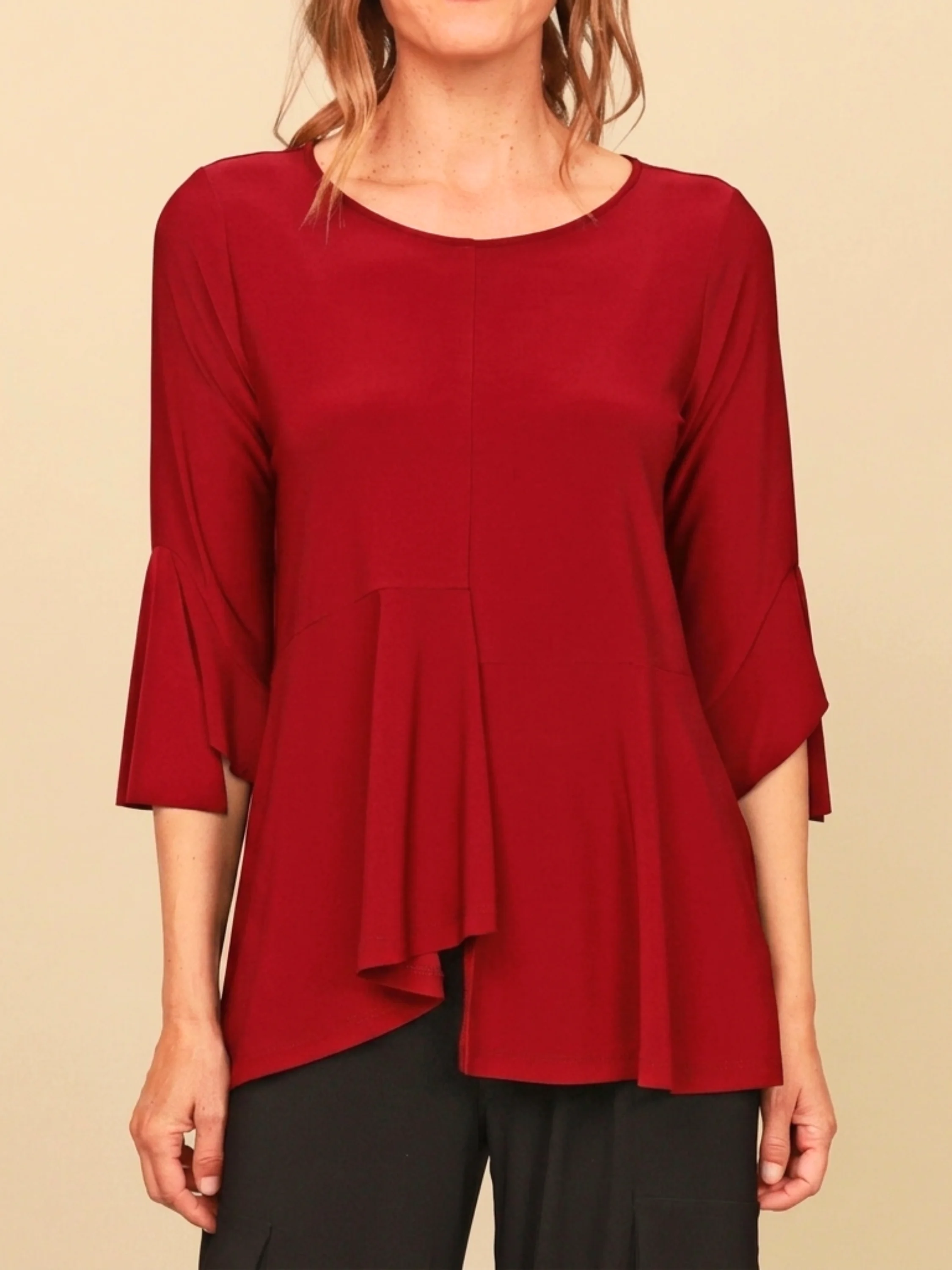 Cole Top in Cranberry