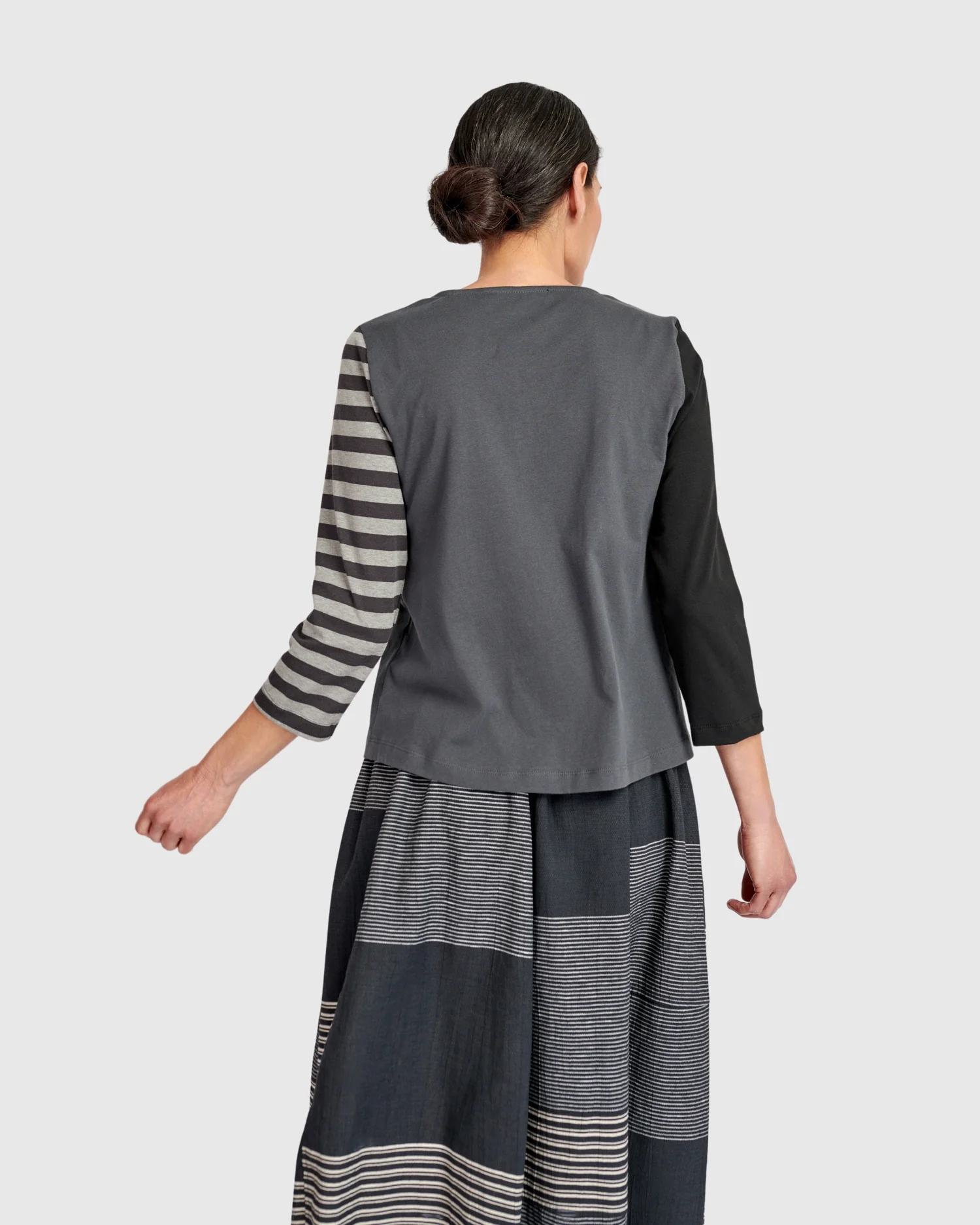 Colorblock Cardi in Mix