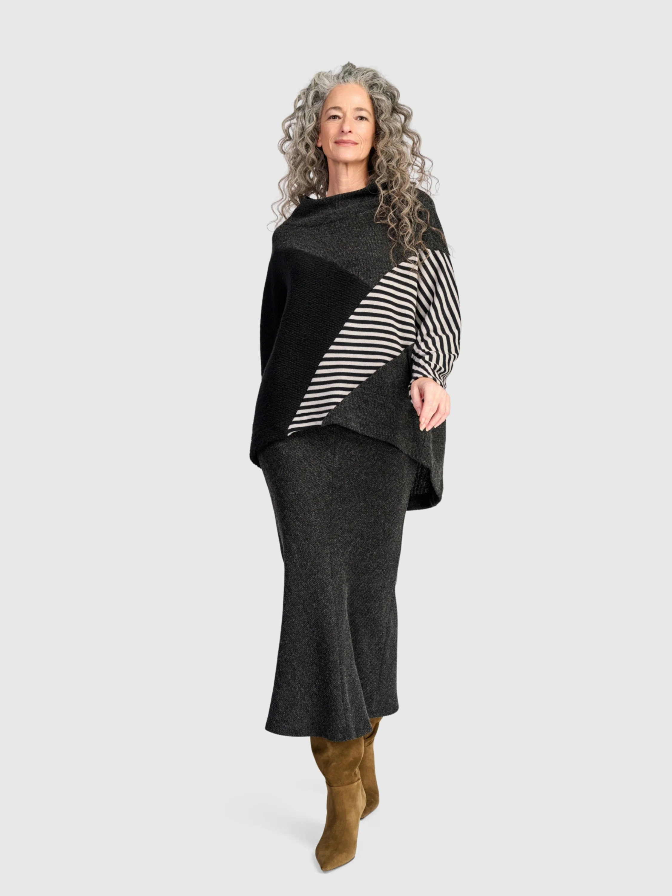 Colorblock Pullover in Mix