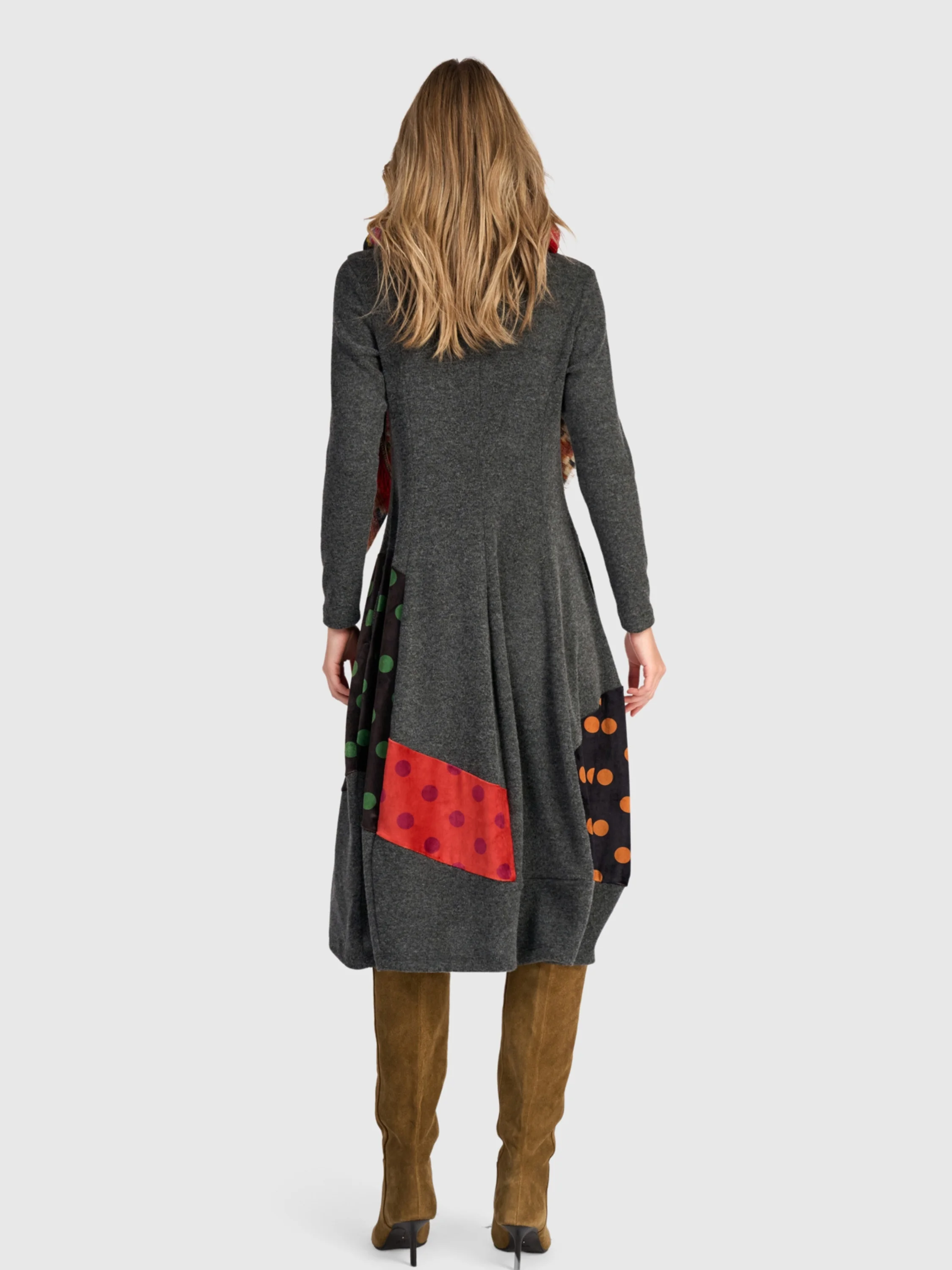 Confetti Panel Dress in Mix