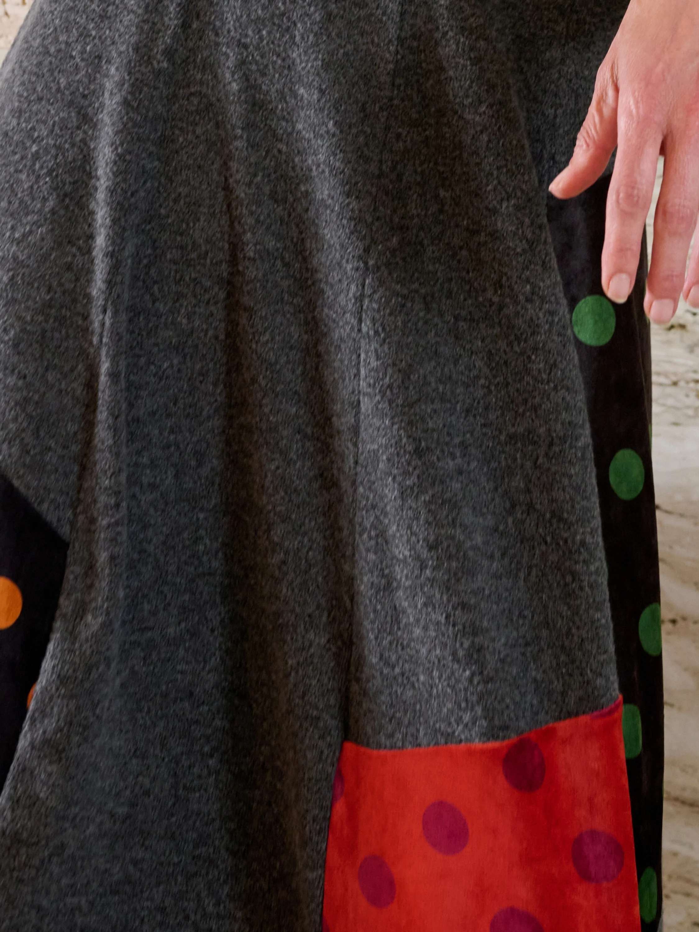 Confetti Panel Dress in Mix