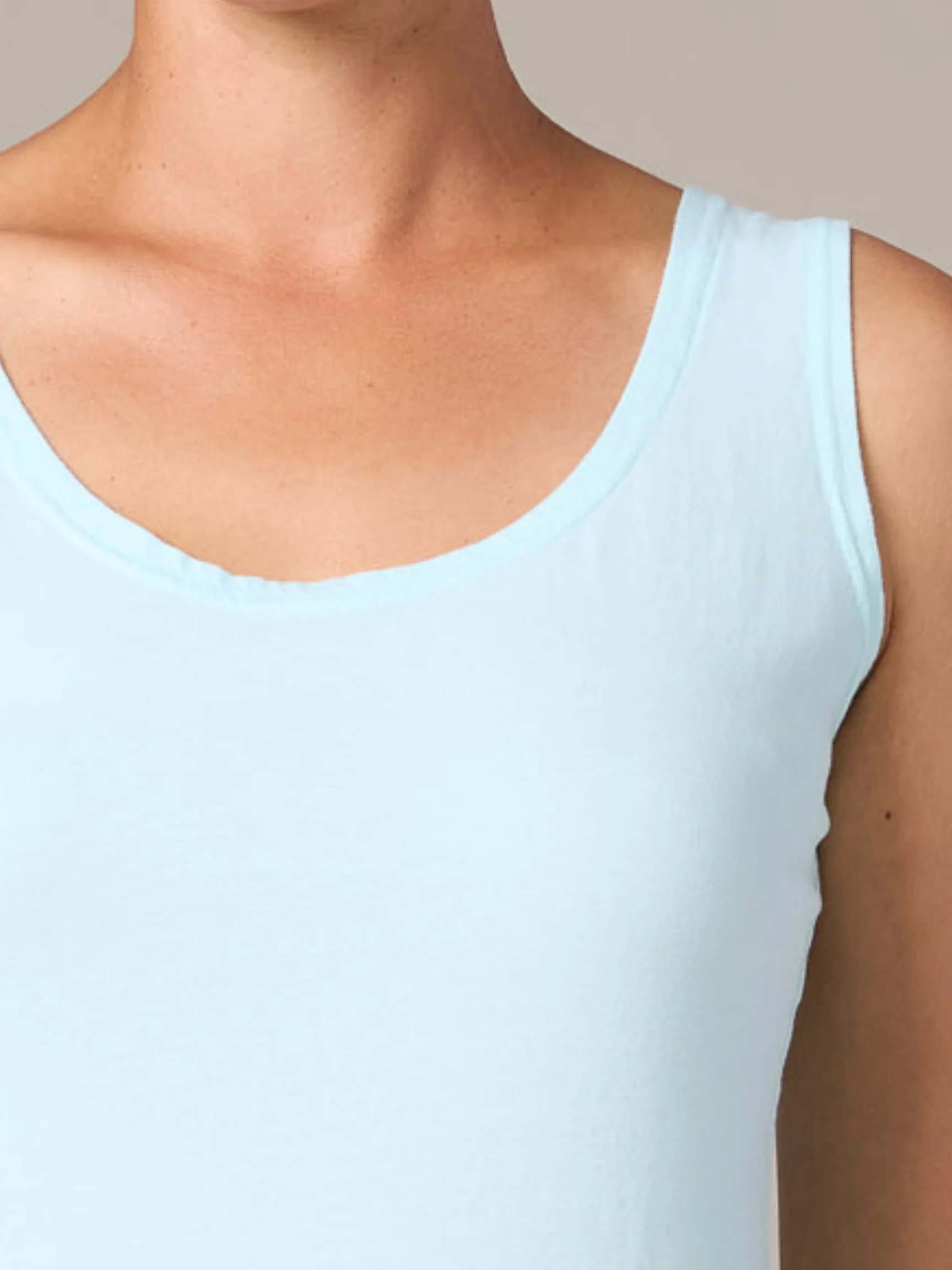 Convertible Boatneck Tank in Fountain