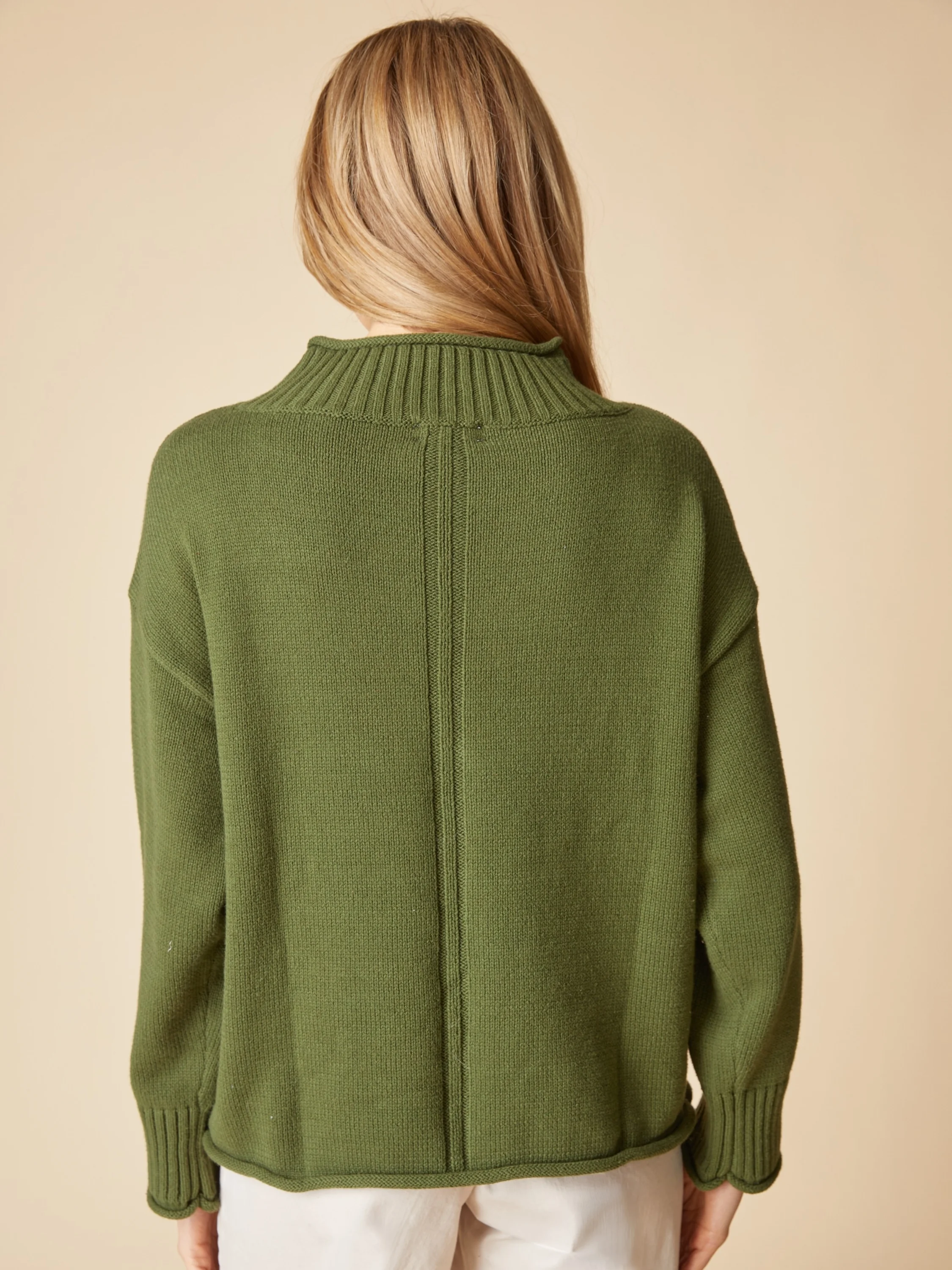 Cozy Cabin Sweater in Fern