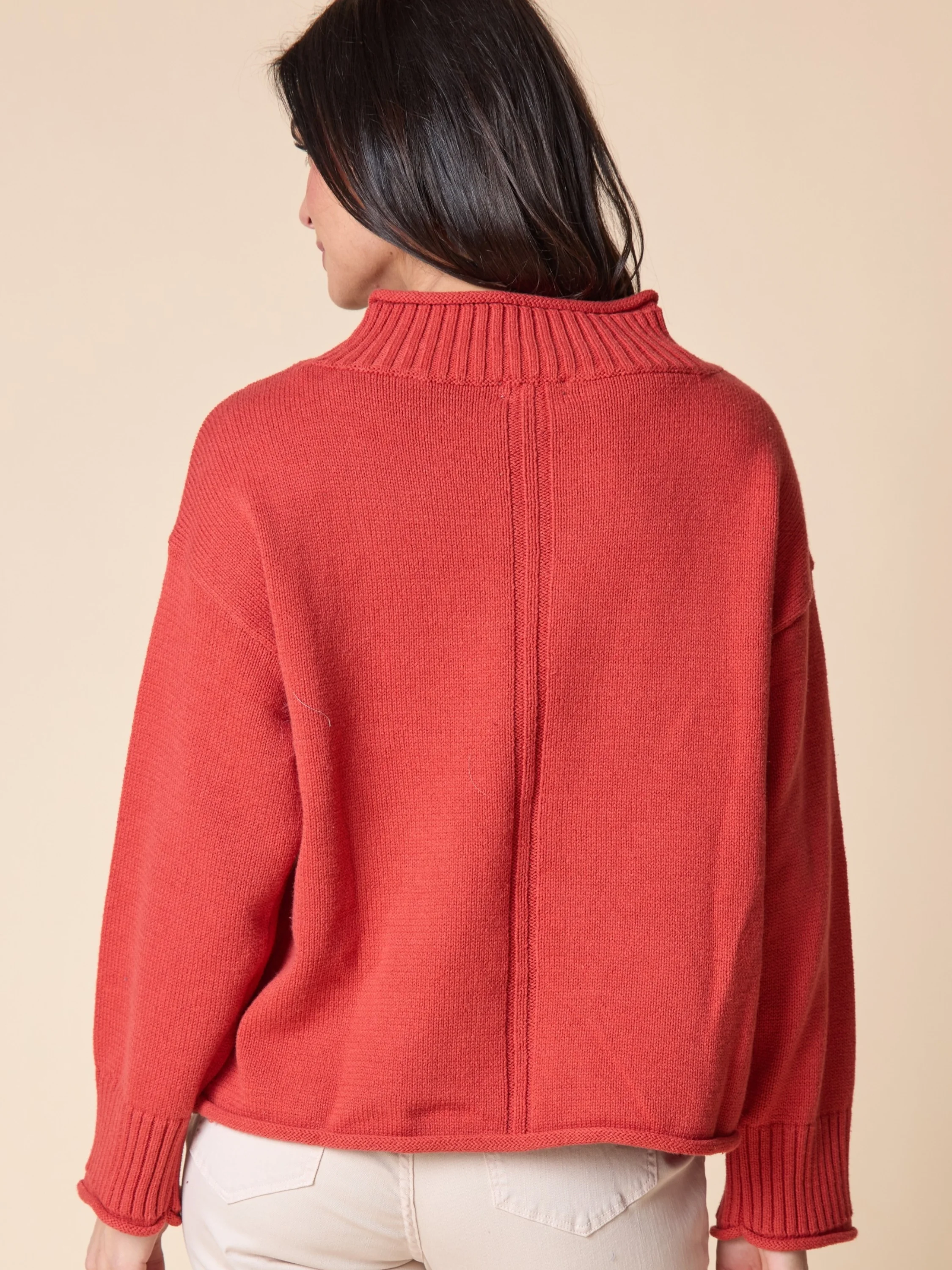 Cozy Cabin Sweater in Sienna