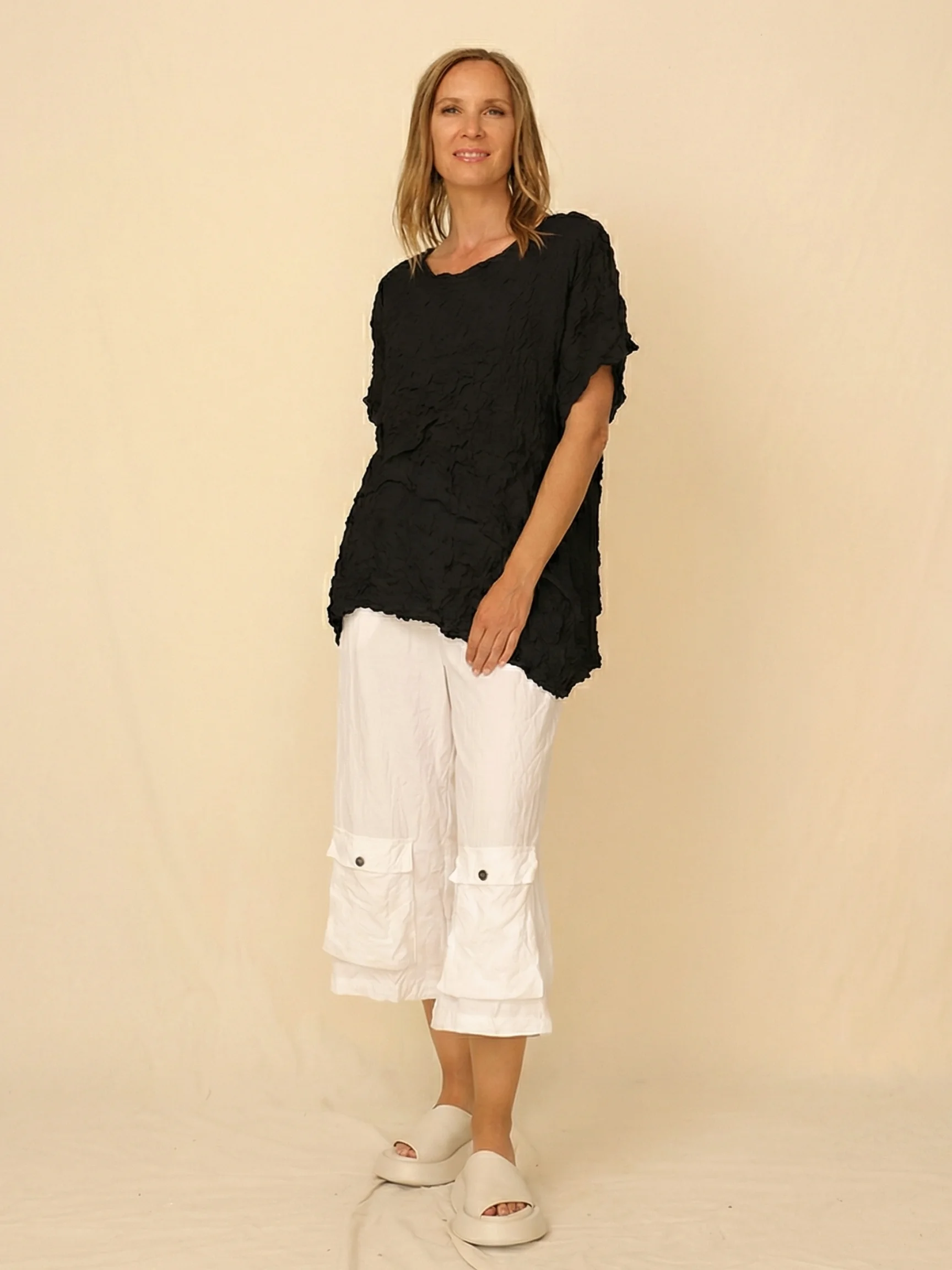 Cressida Top in Black
