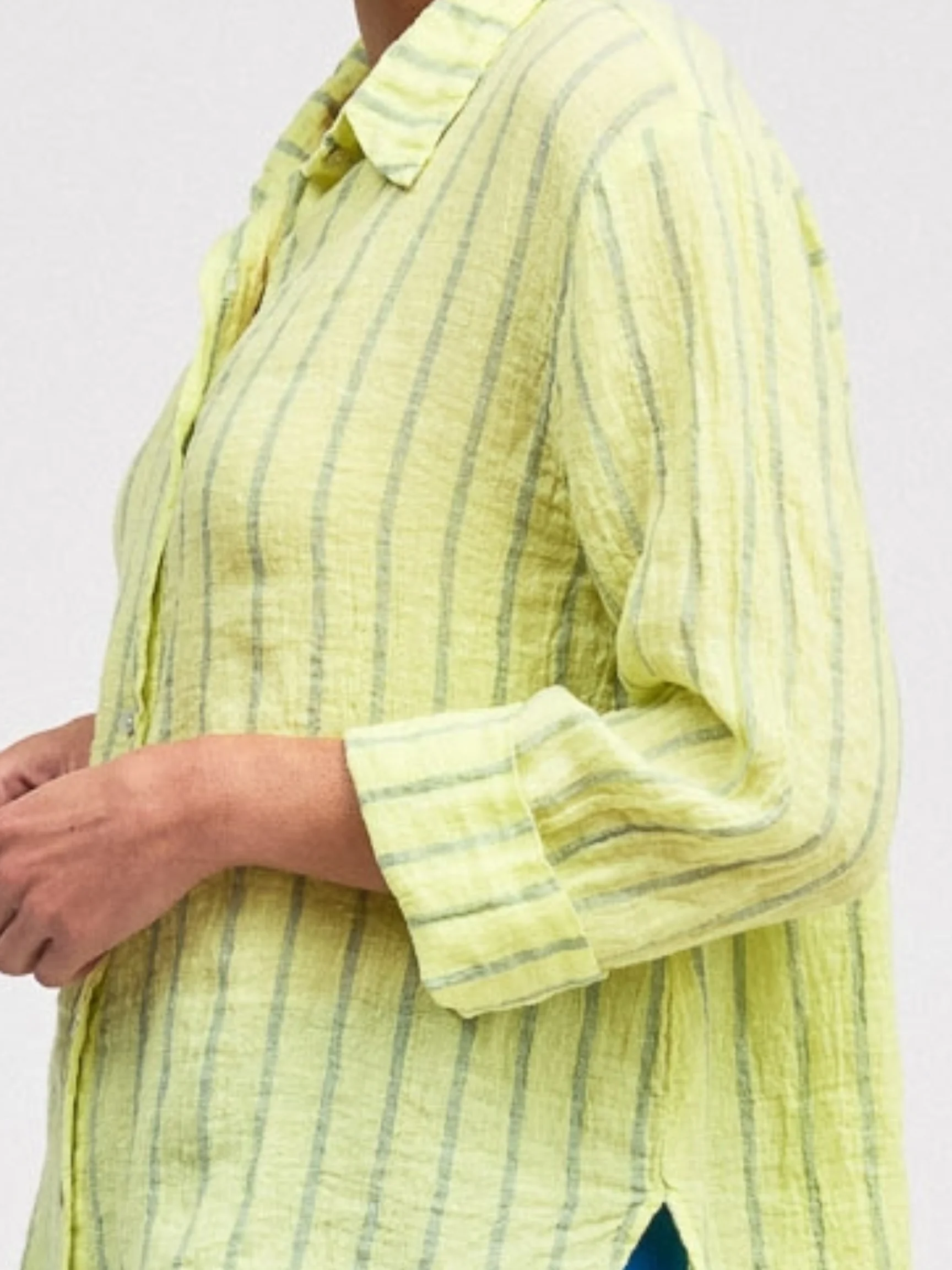 Crop Easy Shirt in Sunburst