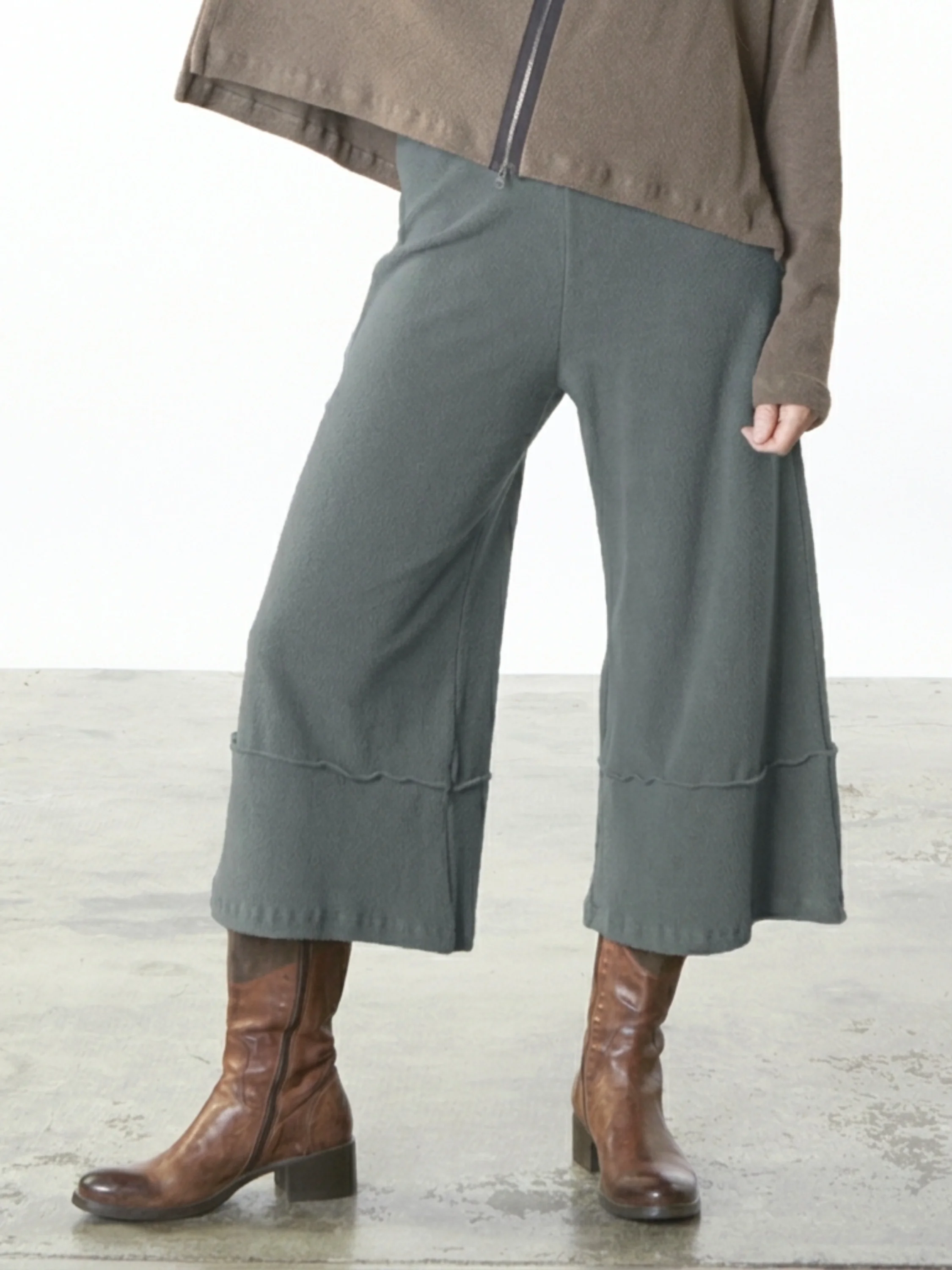 Crop Full Pant in Dolomite