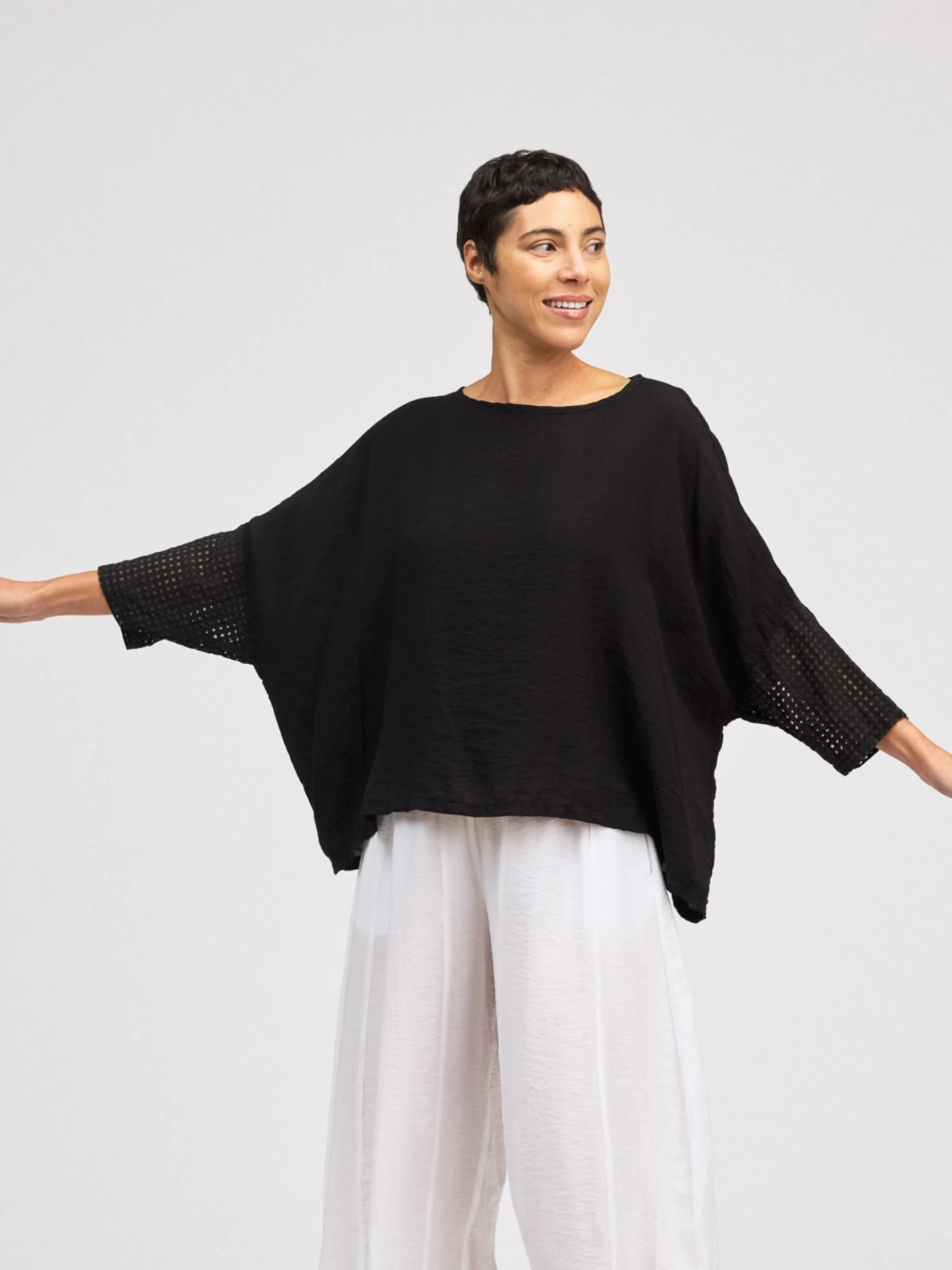 Crop Top in Black