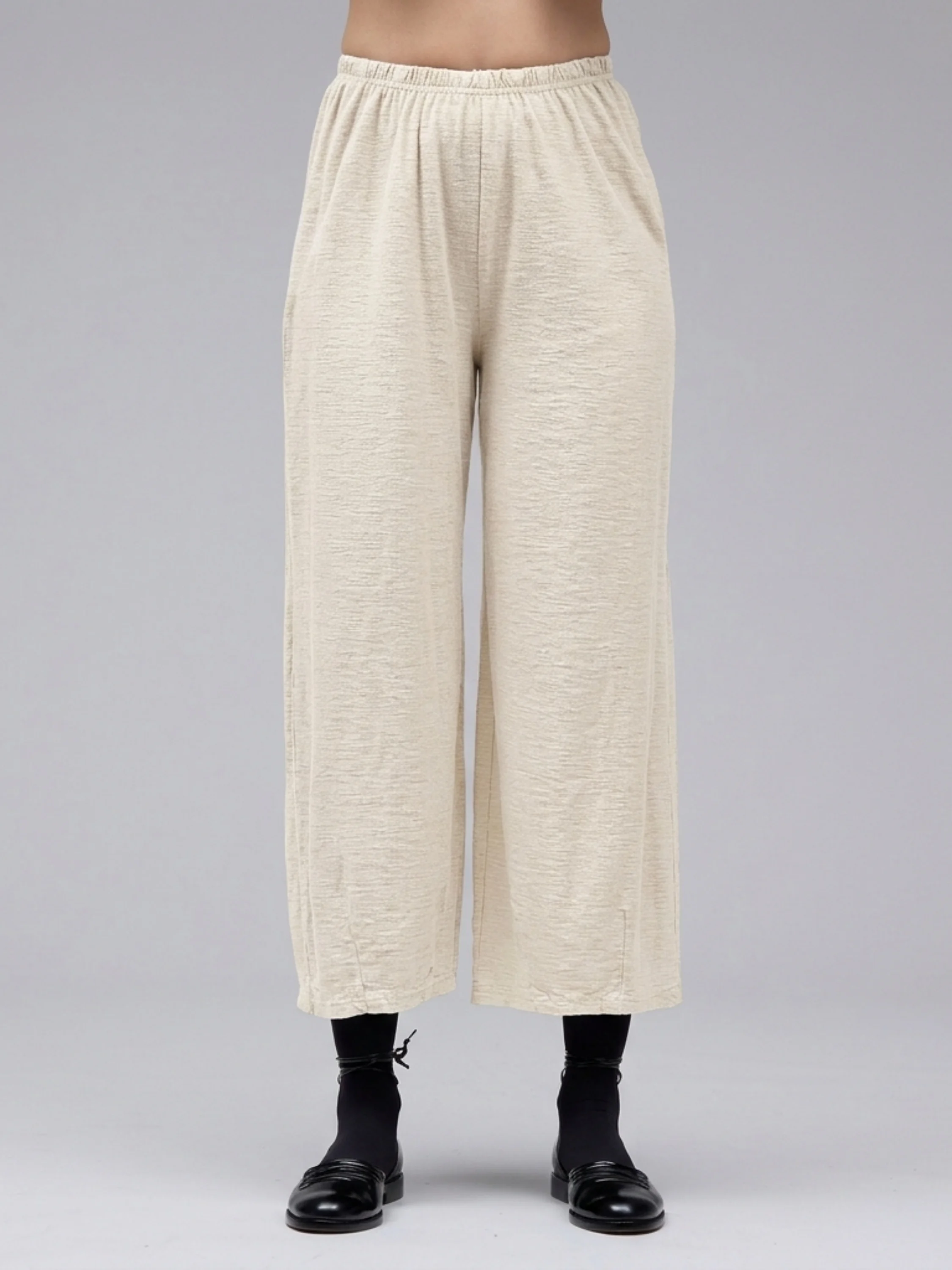 Cropped Pant w/ Darts in Jicama