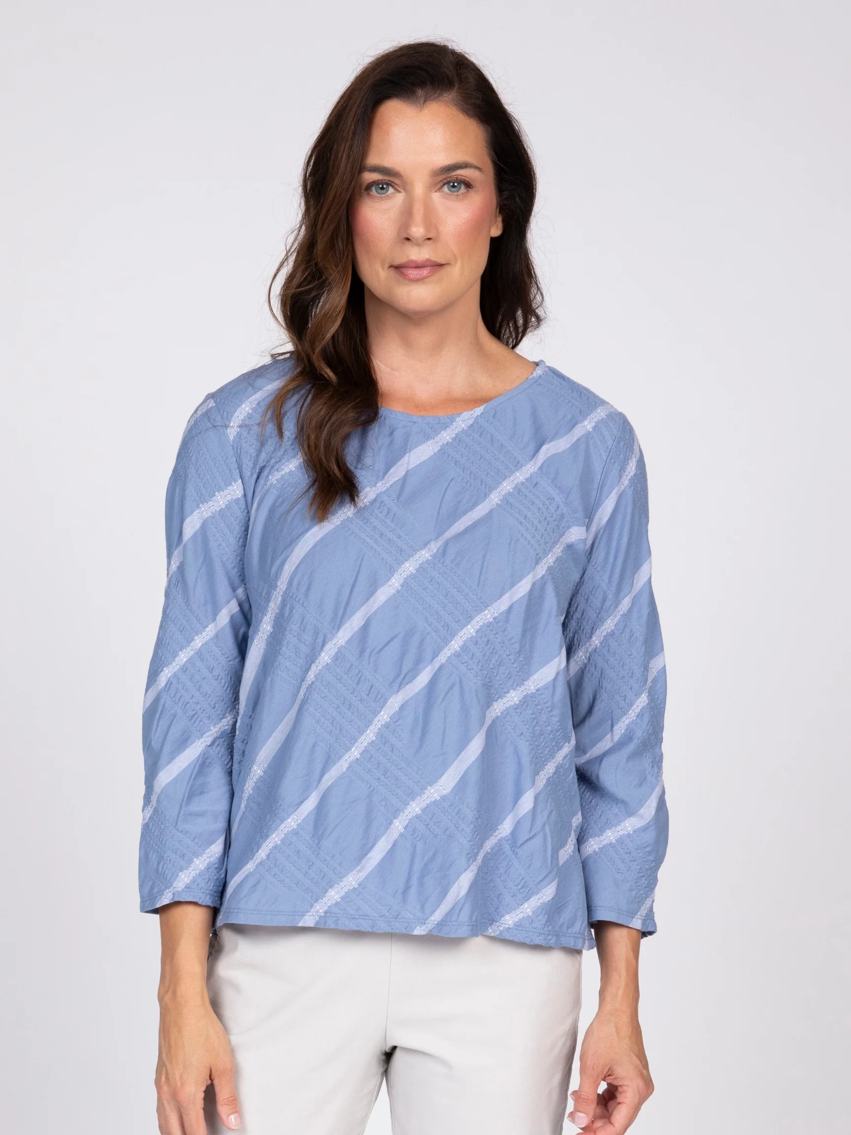 Cut Pullover in Pool