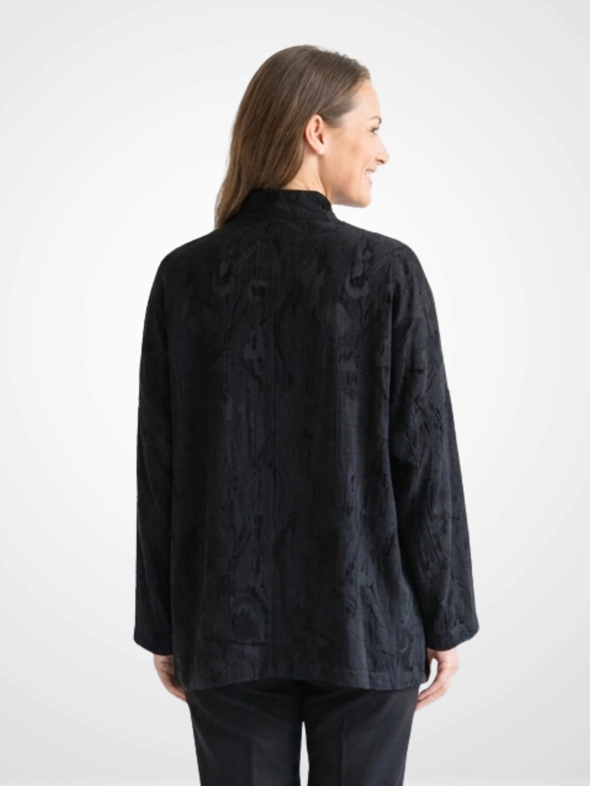 Danuta Jacket in Nero