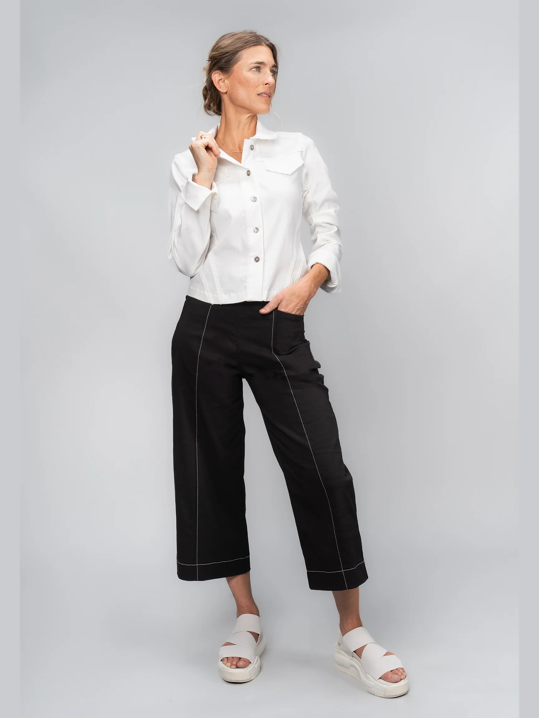 Davis Pant in Black