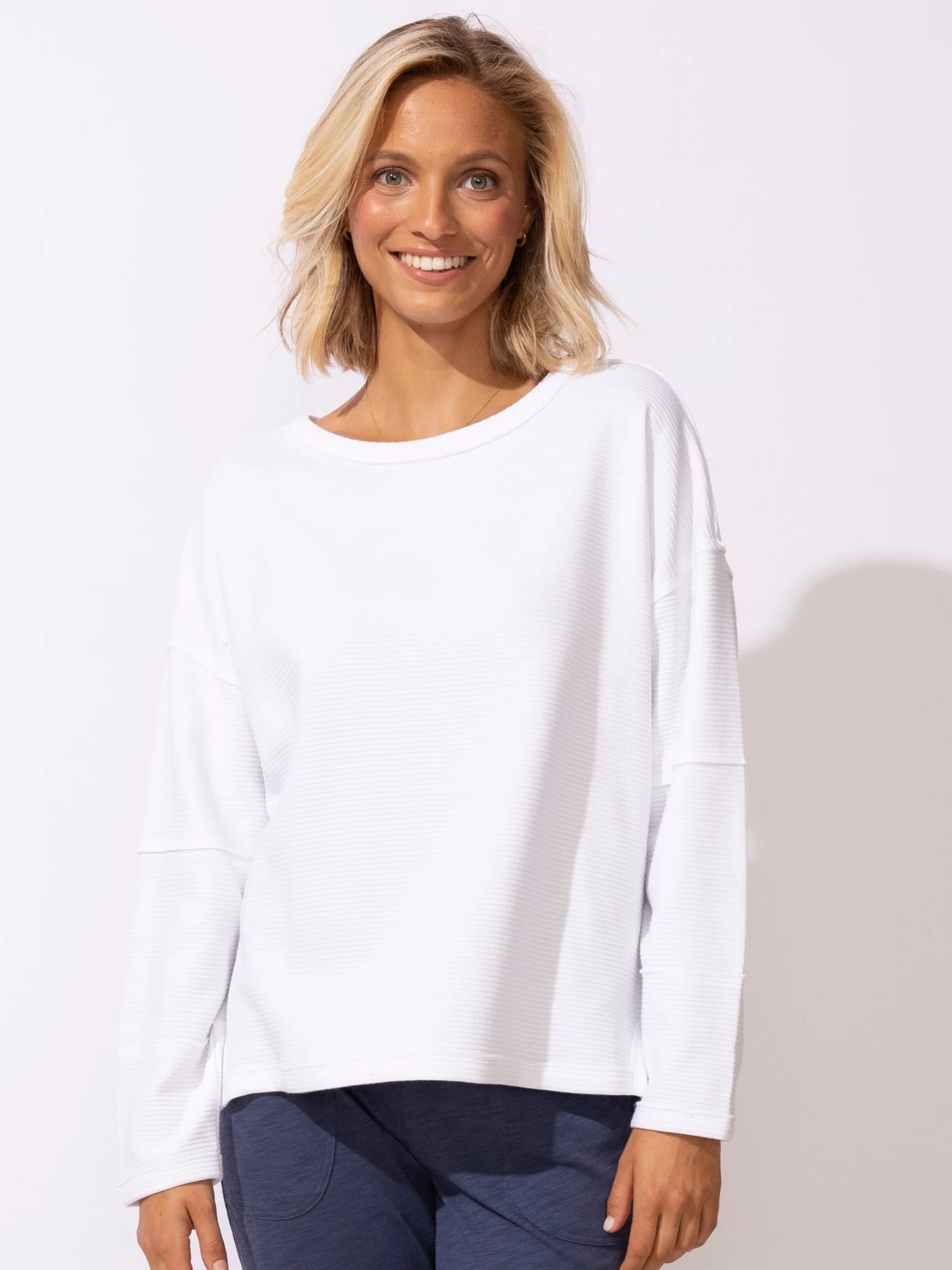 Daybreak Pullover in White