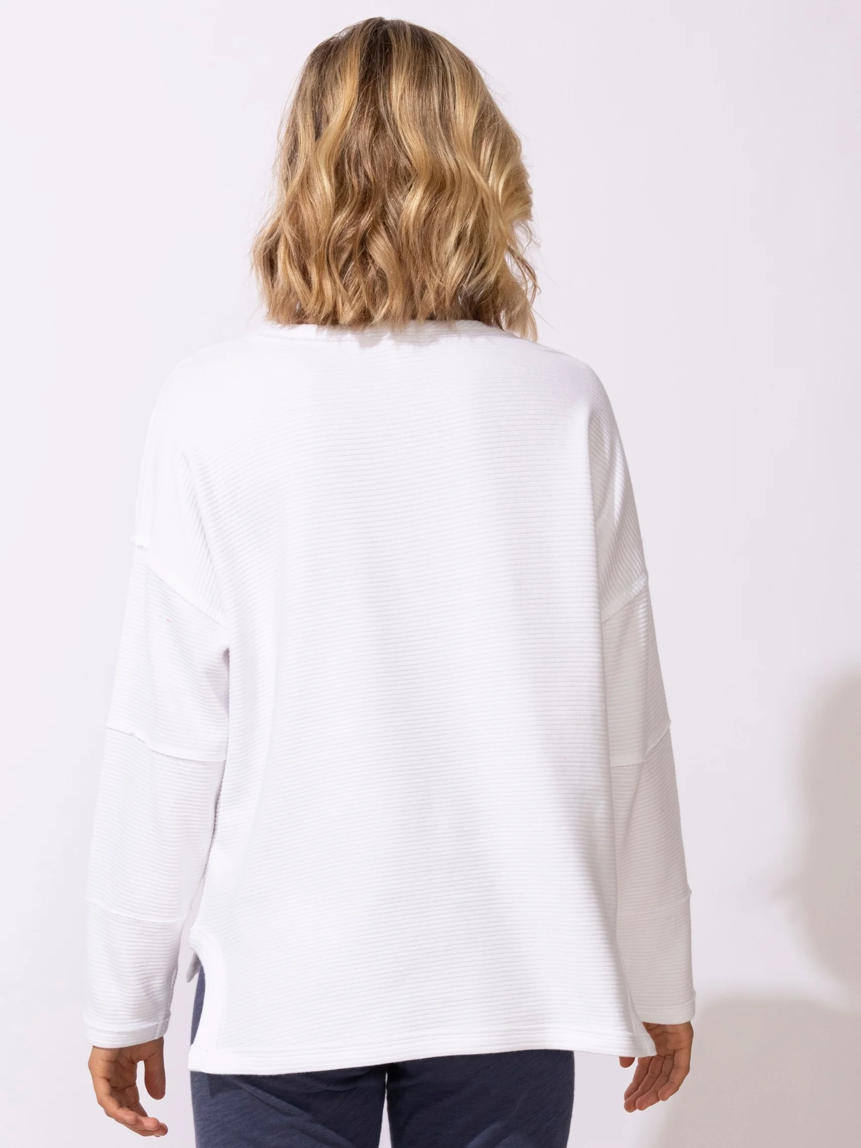Daybreak Pullover in White