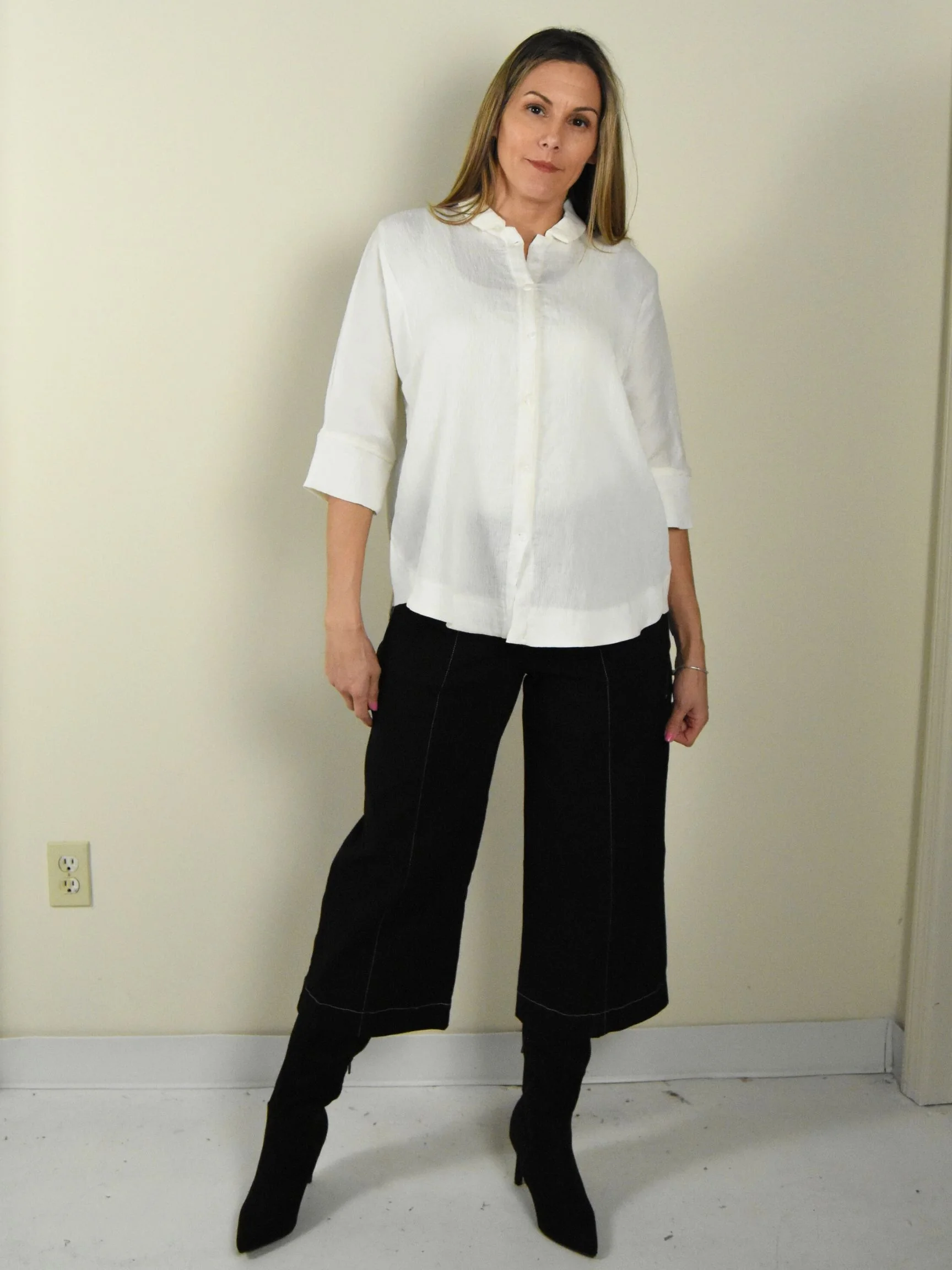 Declan Shirt in White
