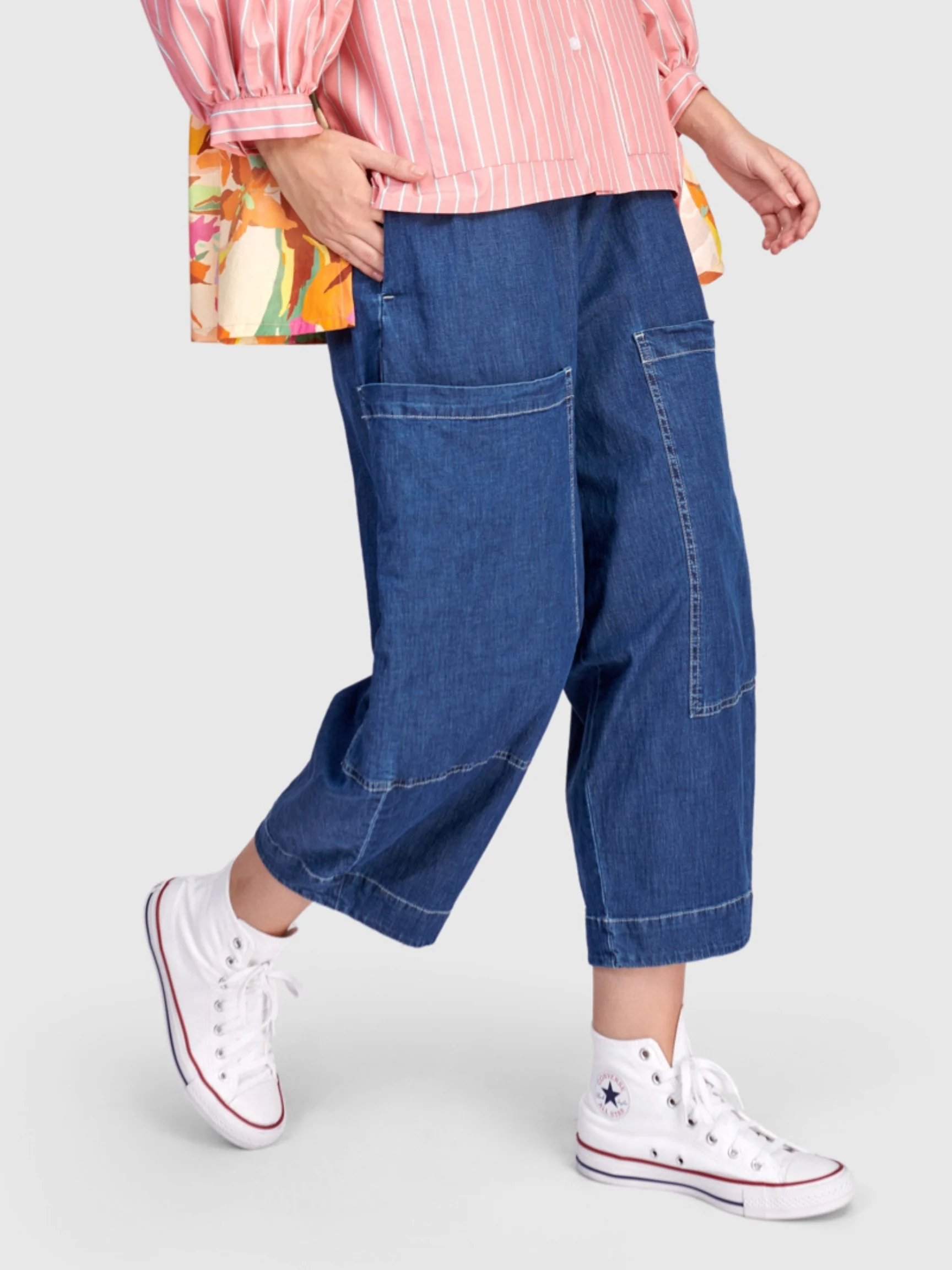 Denim Pant in Denim