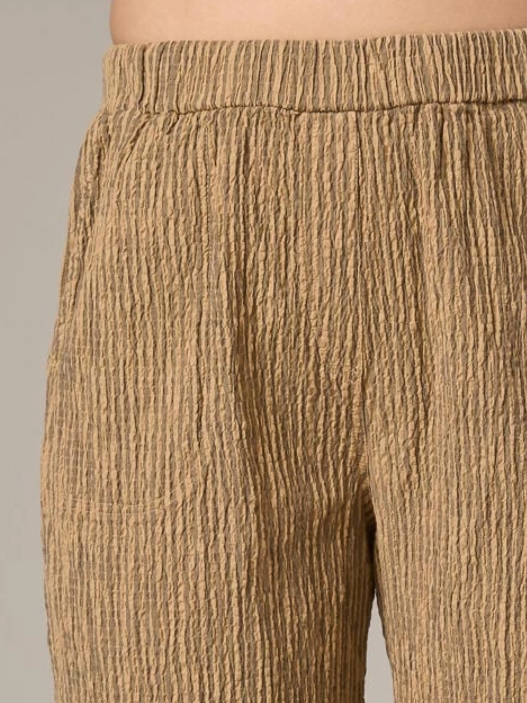 Easy Crop Pant in Bark