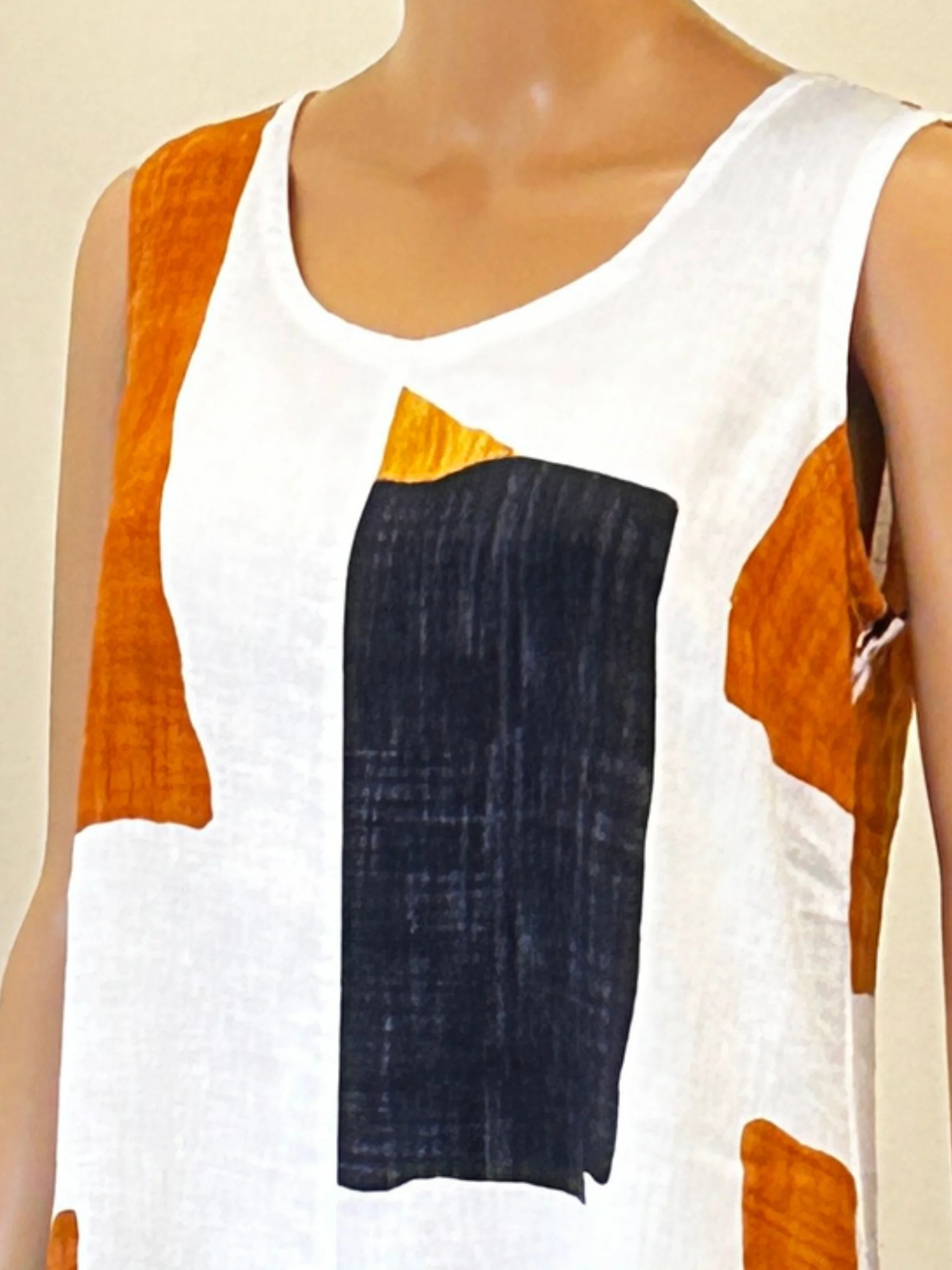 Easy Dress in Neutral