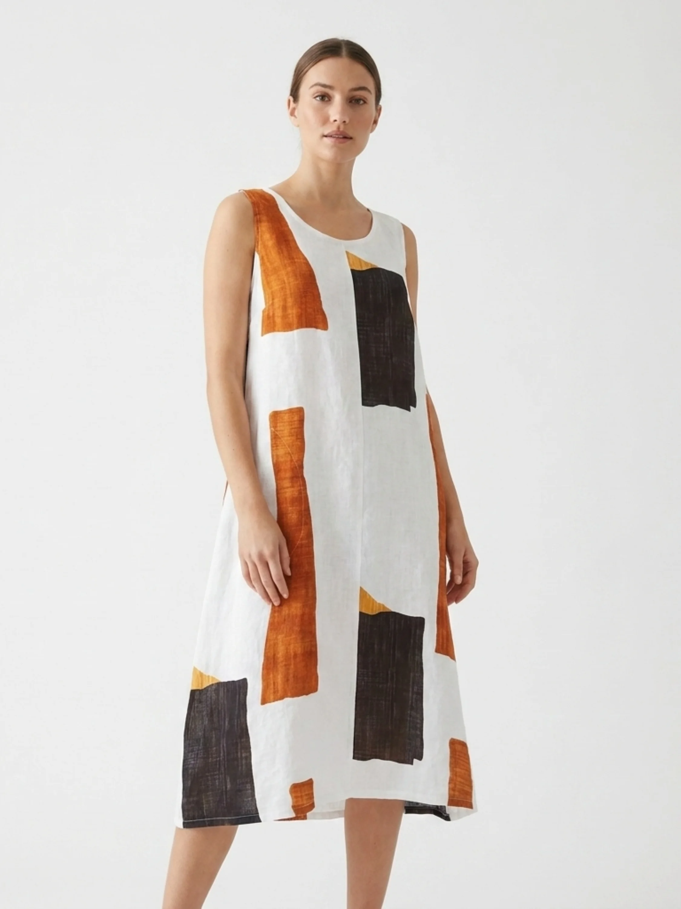 Easy Dress in Neutral