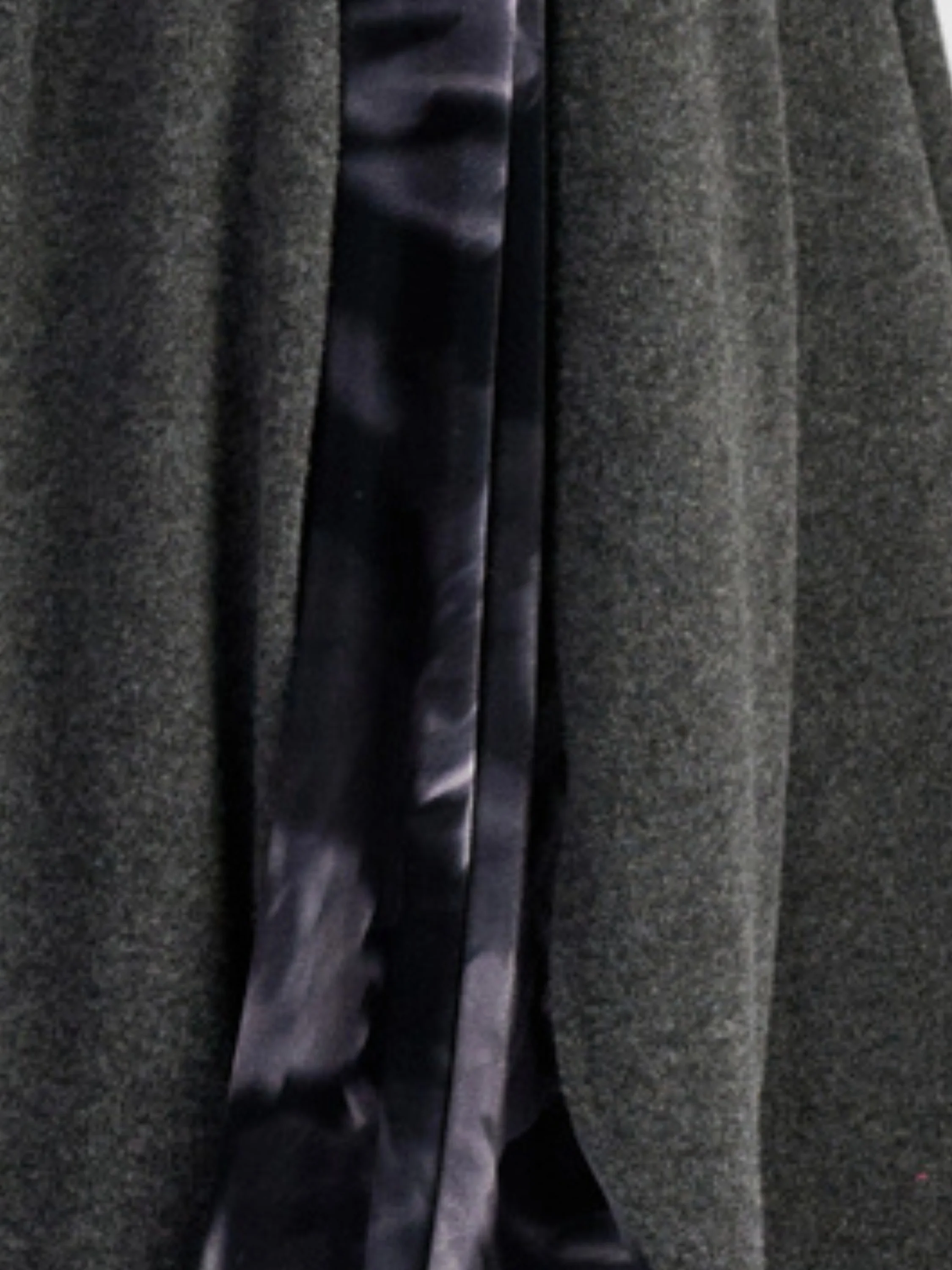 Eclipse Turtleneck Dress in Grey