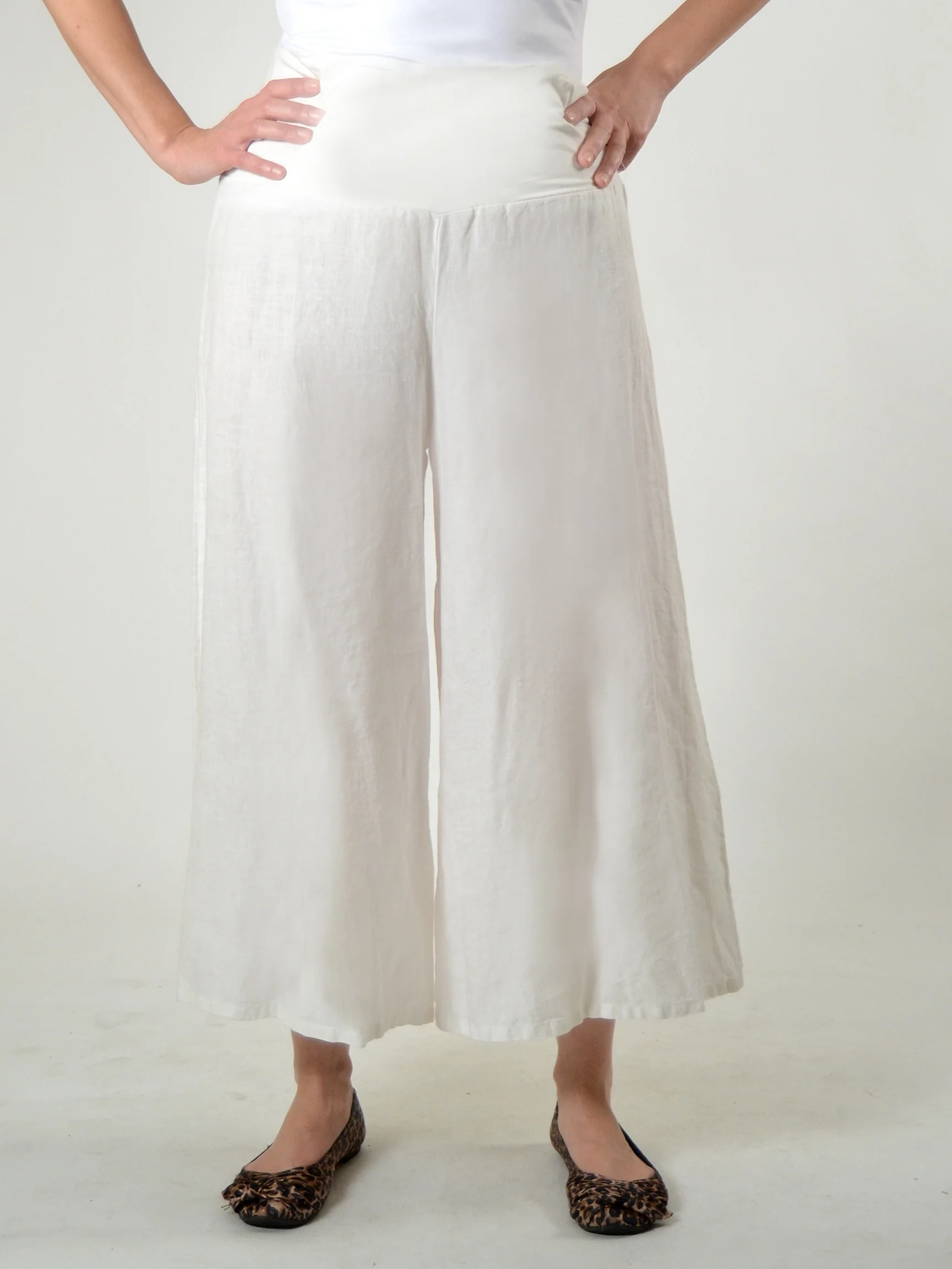 Ella Pant in White