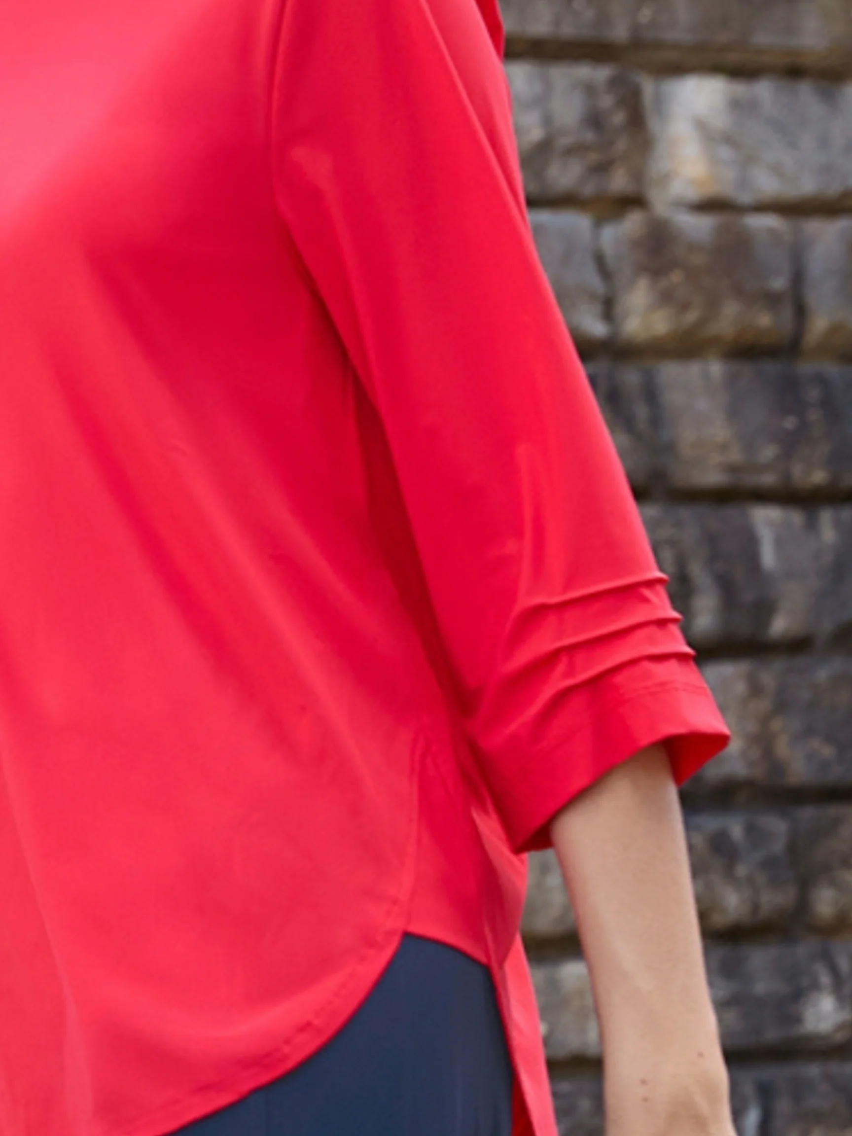 Elsa Top in Rouge