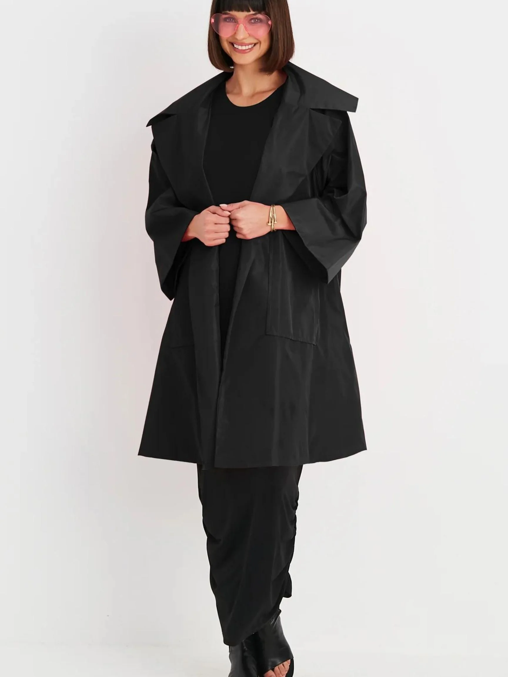 Emily Coat in Black