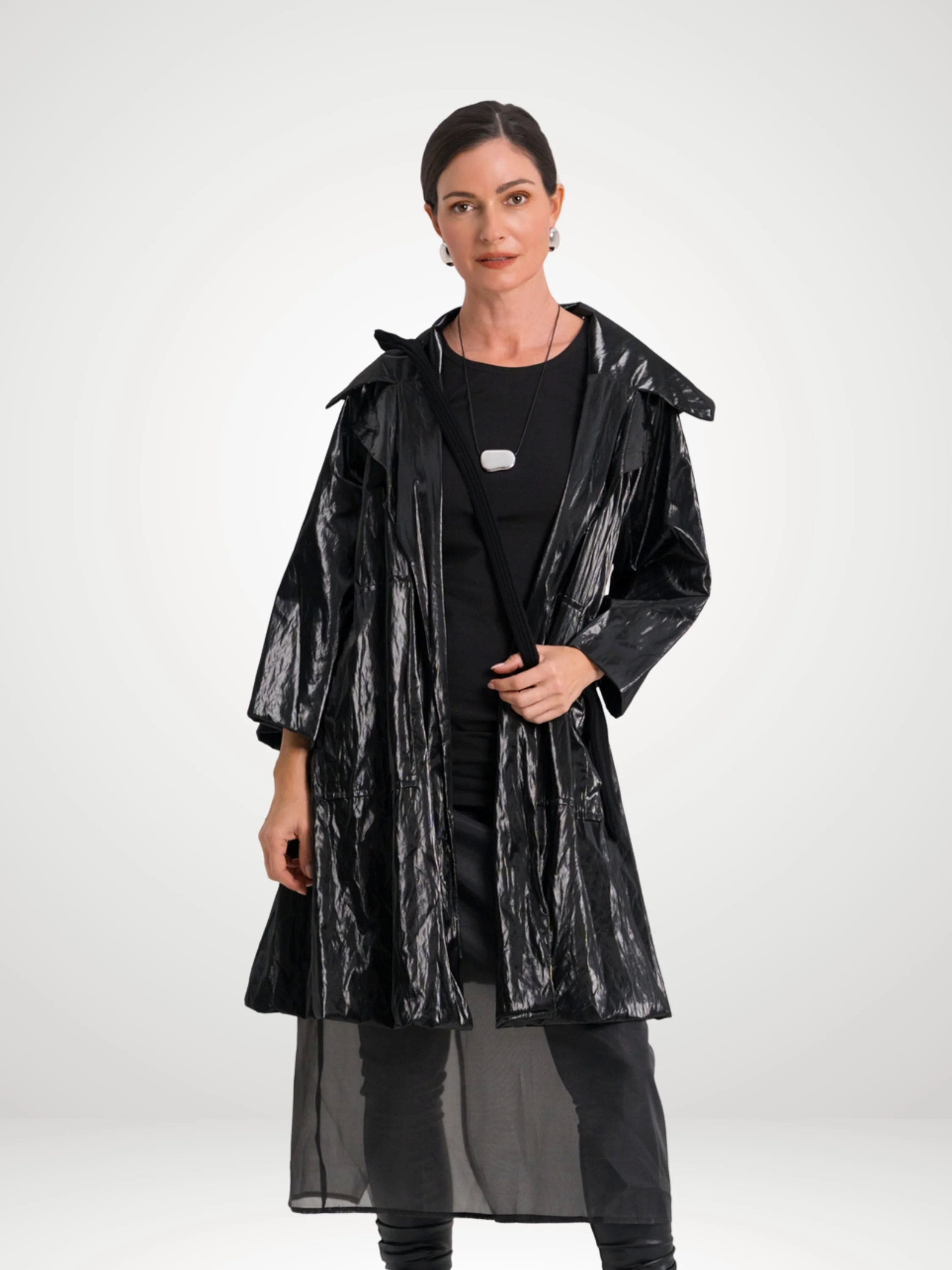 Emily Coat in Black