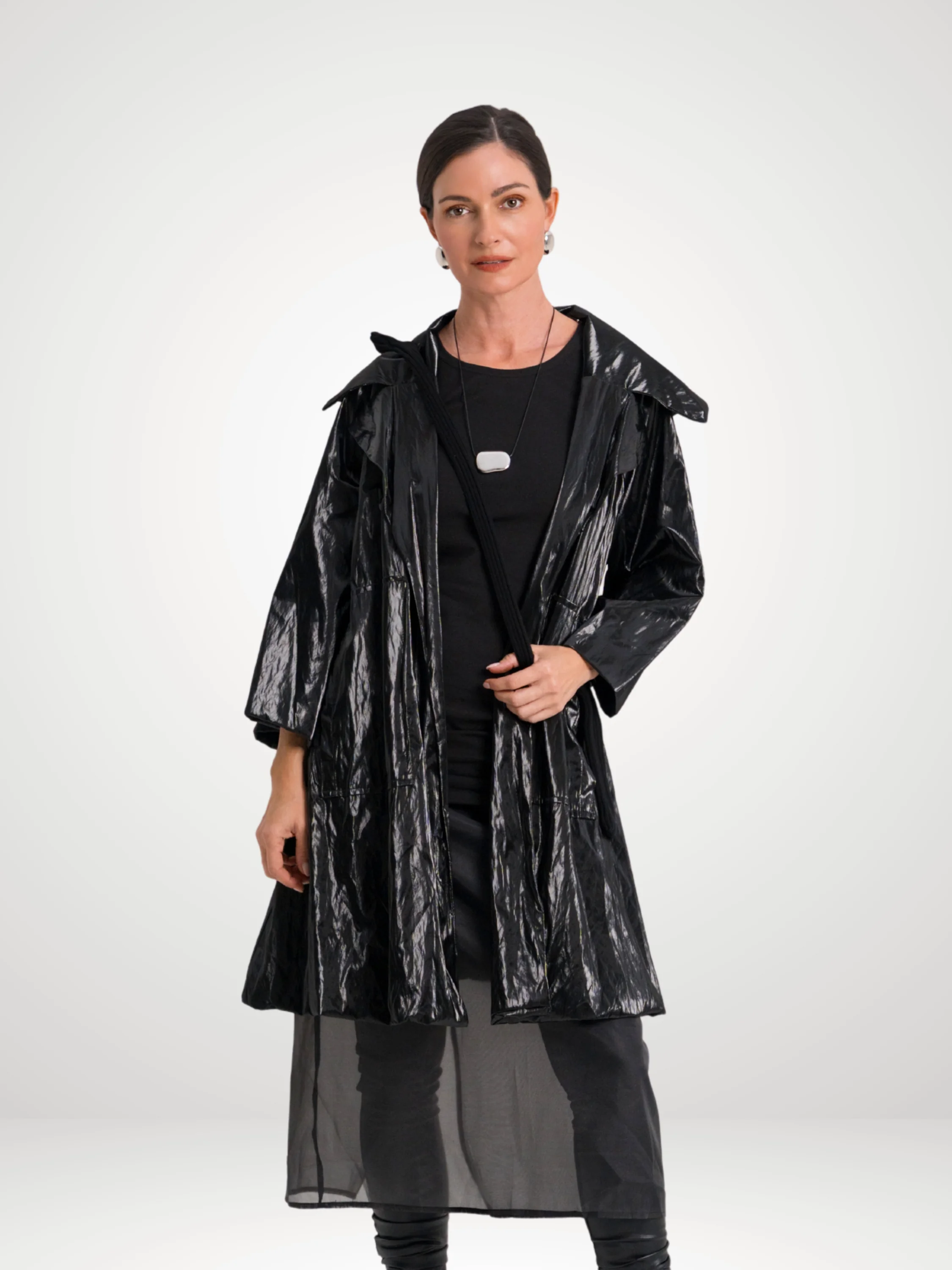 Emily Coat in Black