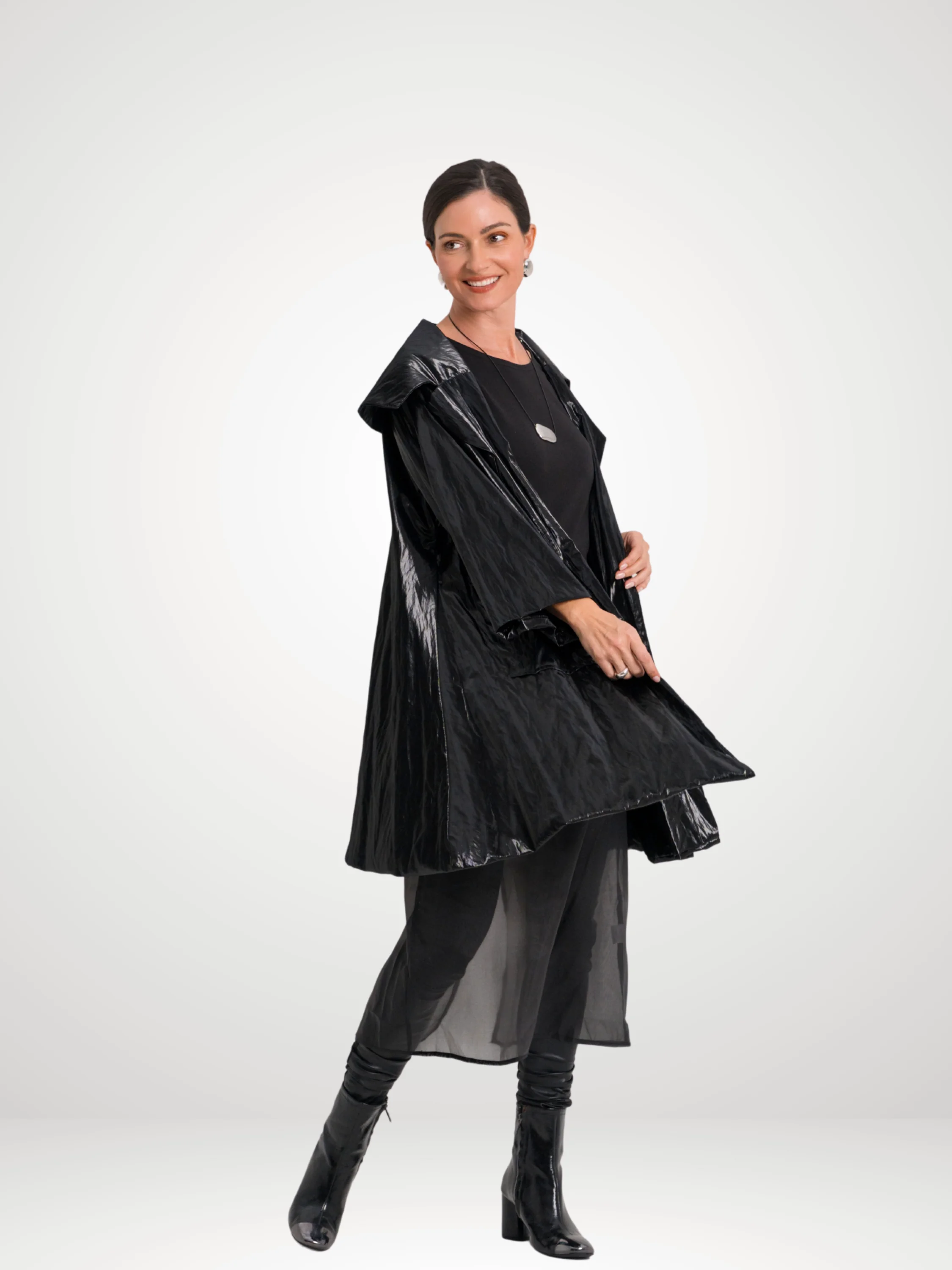 Emily Coat in Black