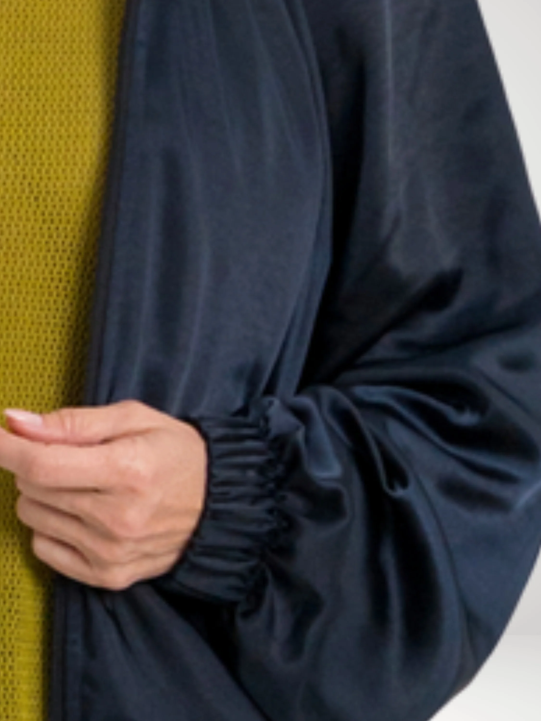 Evening Bomber Jacket in Midnight