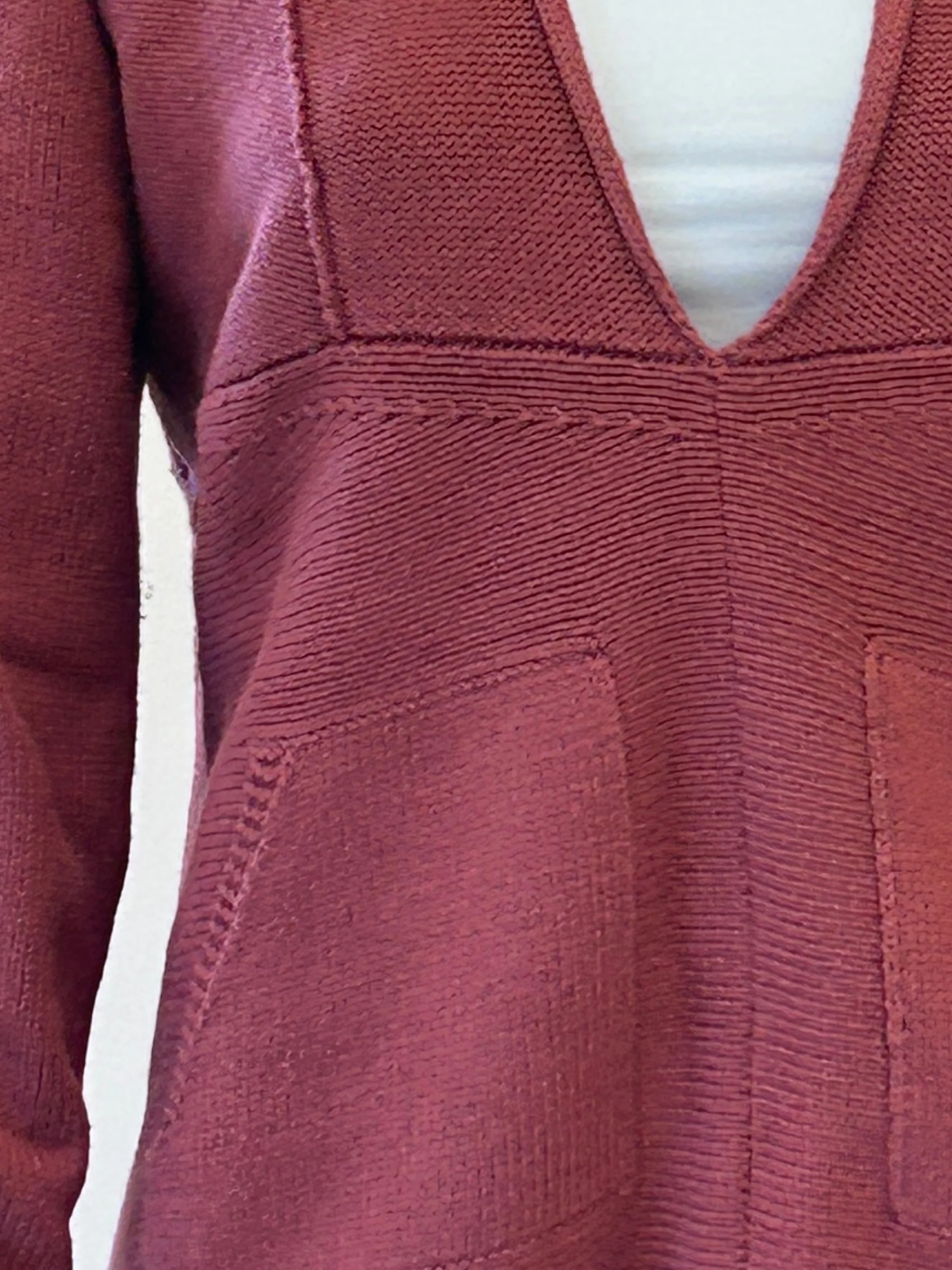 Faux Cardi in Henna