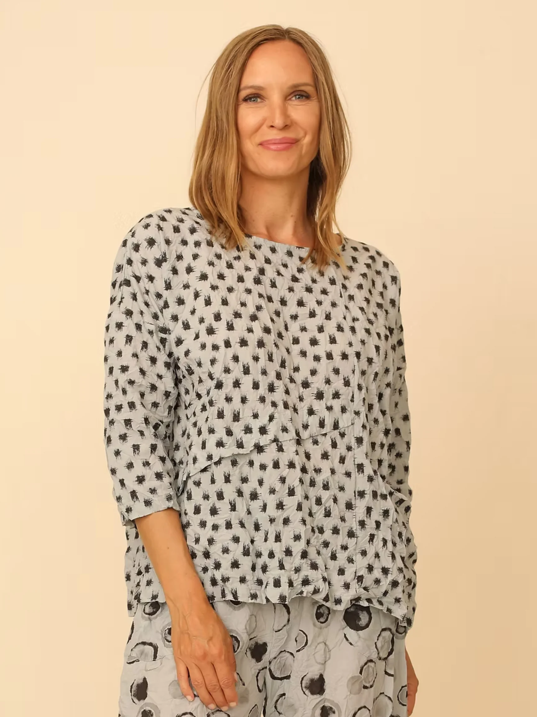 Felicity Top in Moon Ash