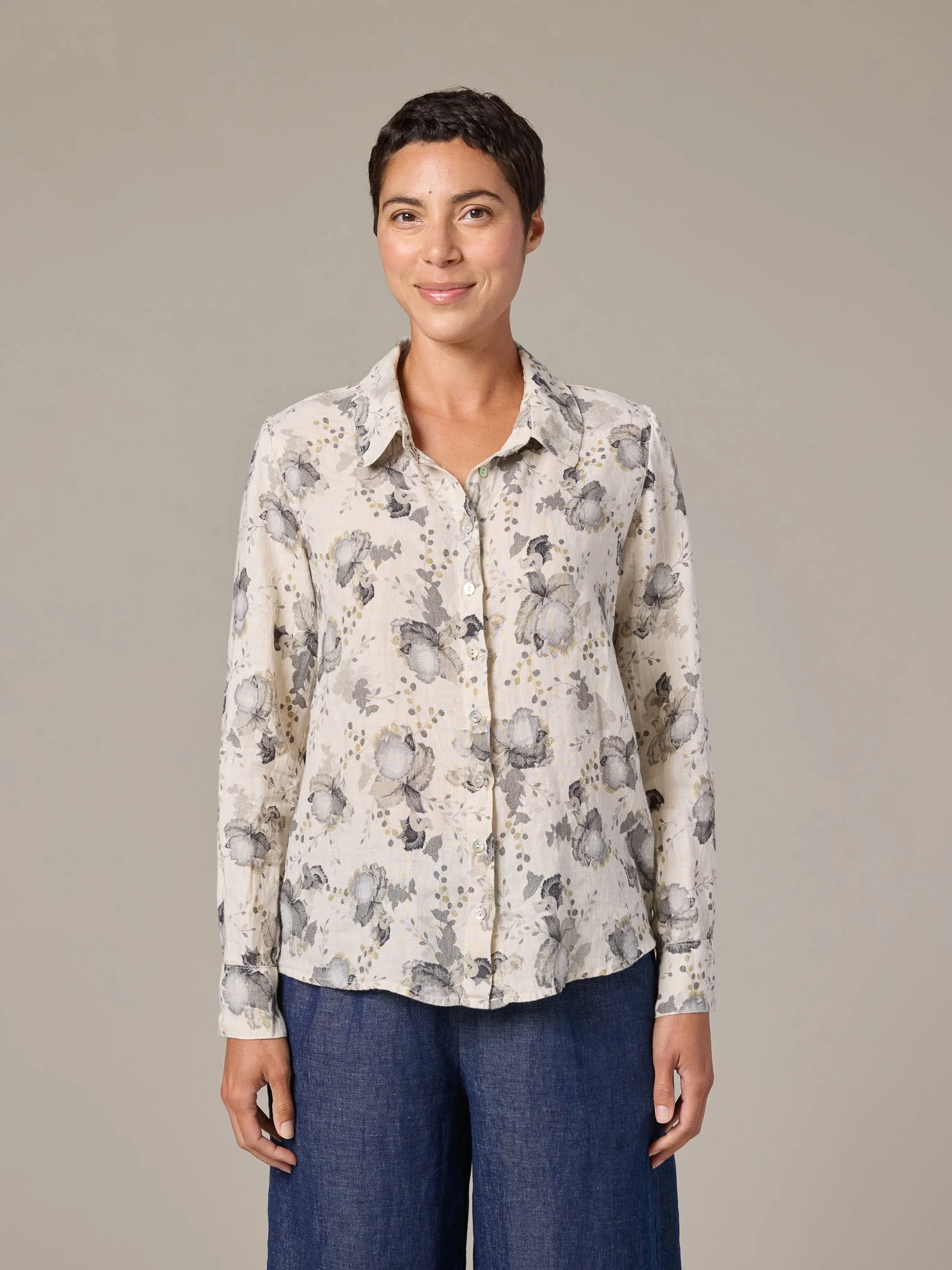 Fitted Shirt in Jicama