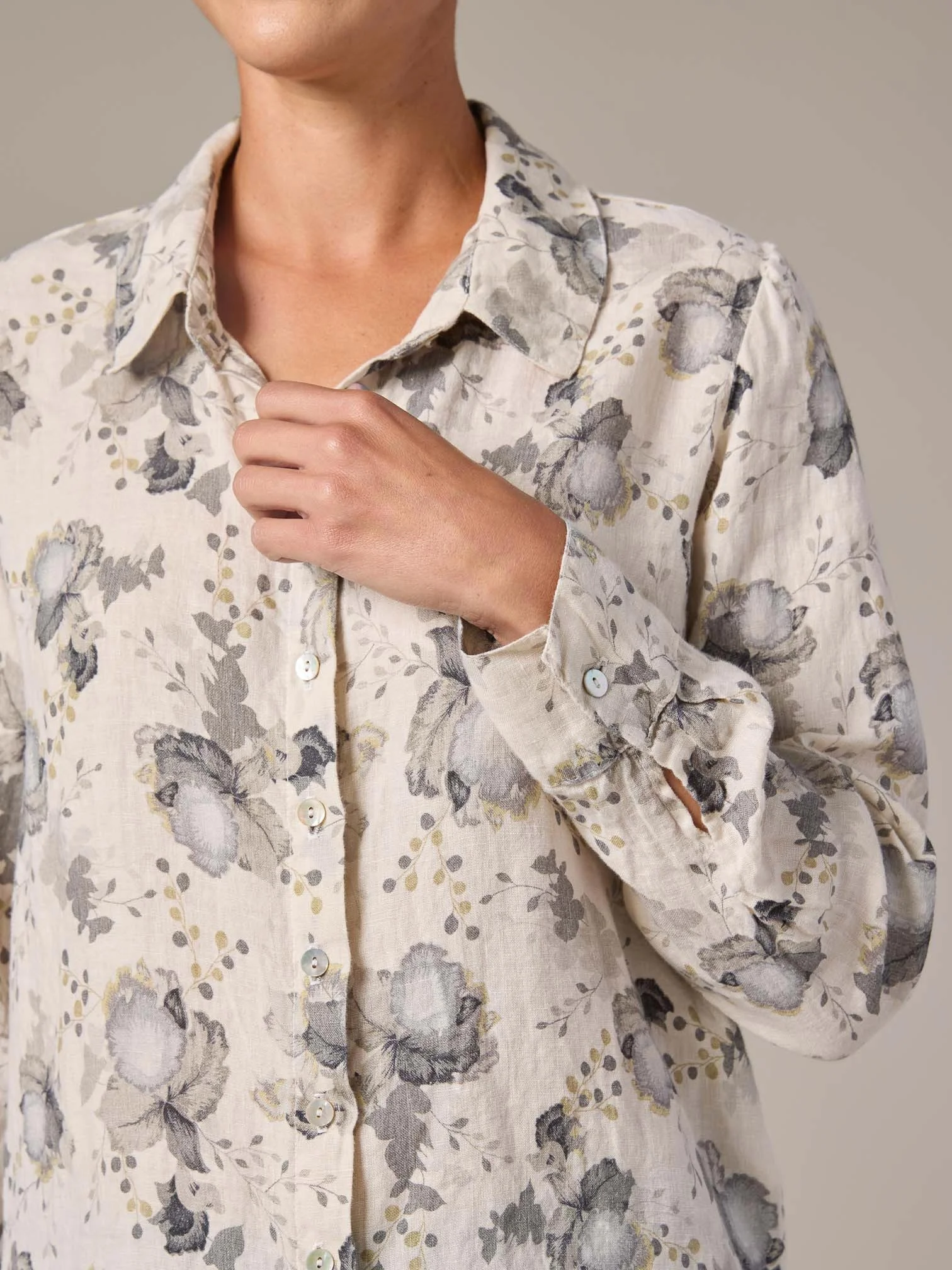 Fitted Shirt in Jicama