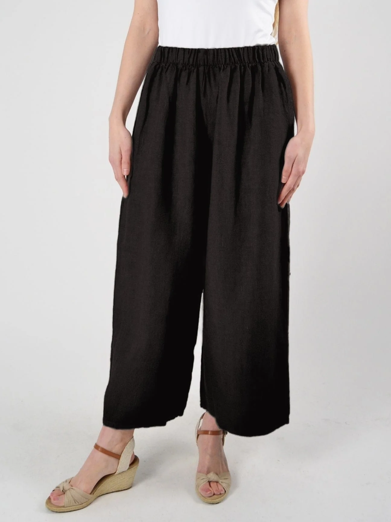 Flood Pant in Black