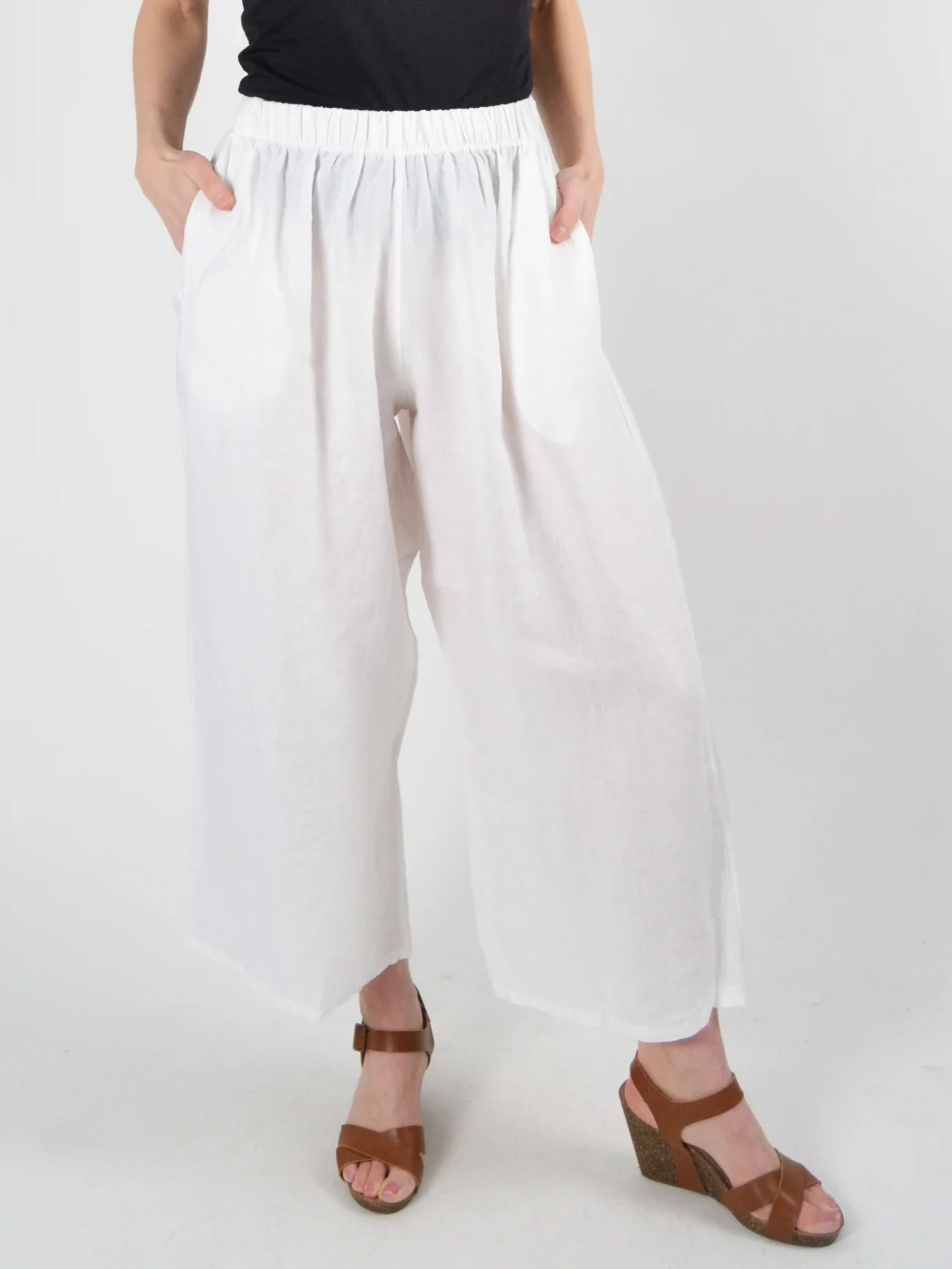 Flood Pant in White