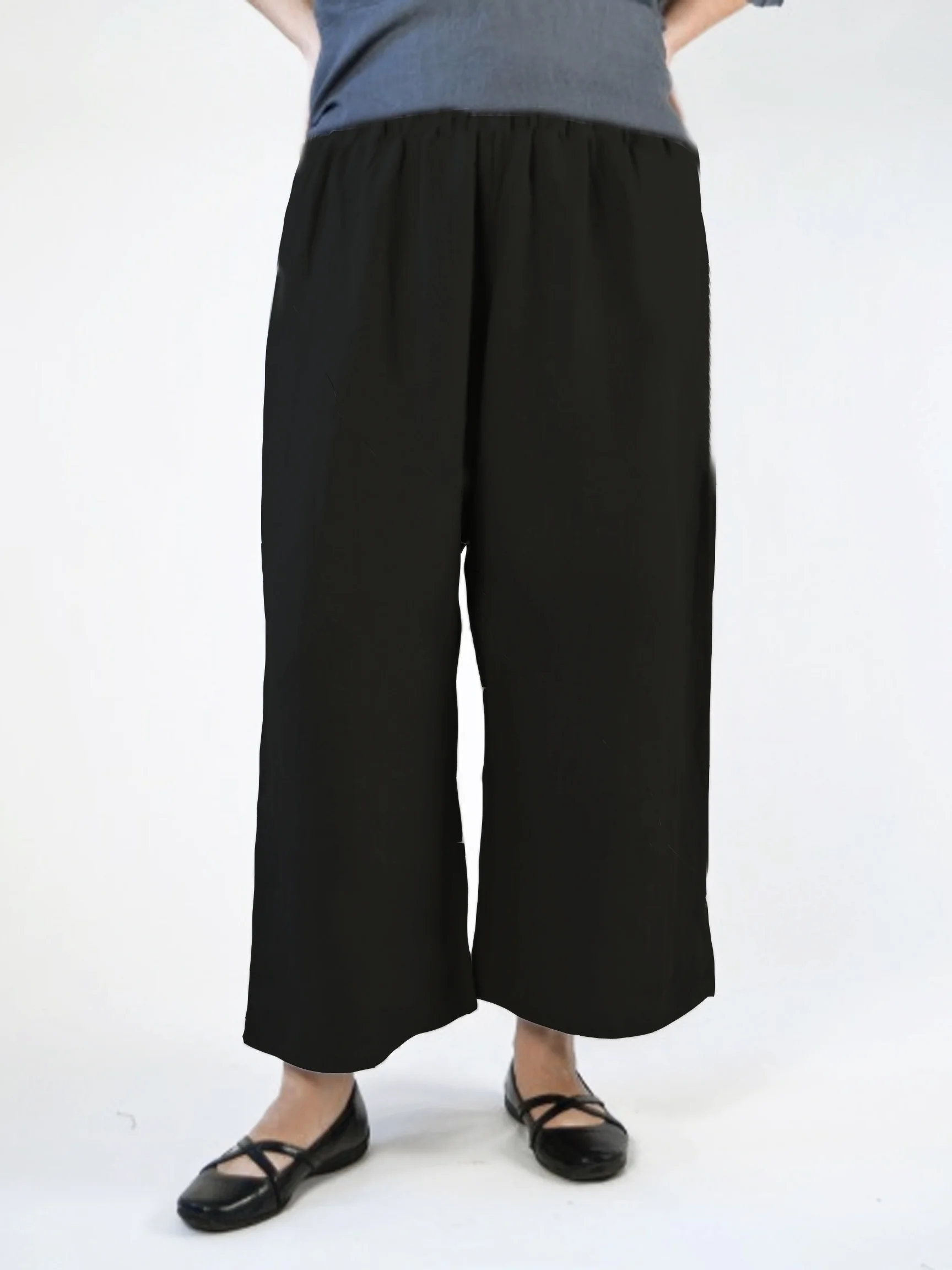 Flood Pant in Black