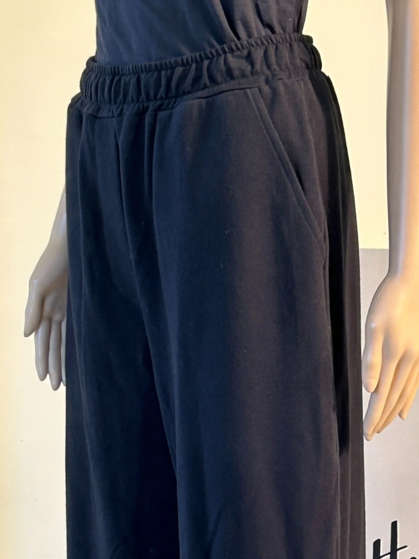 Flood Pant in Black