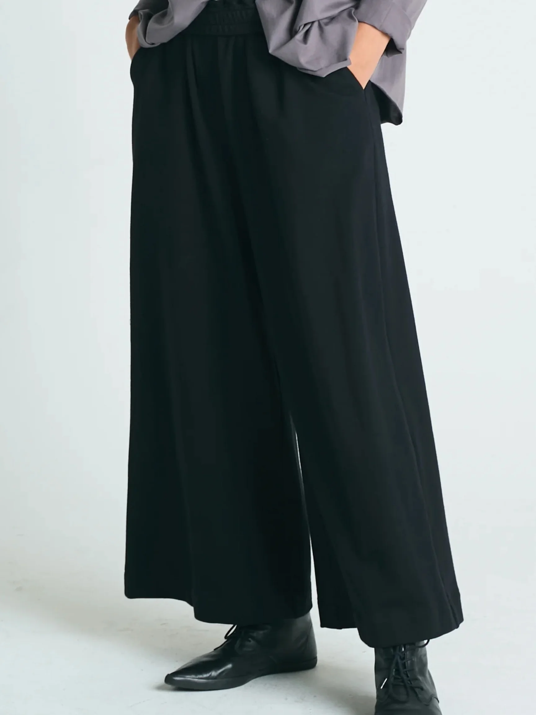 Flood Pant in Black