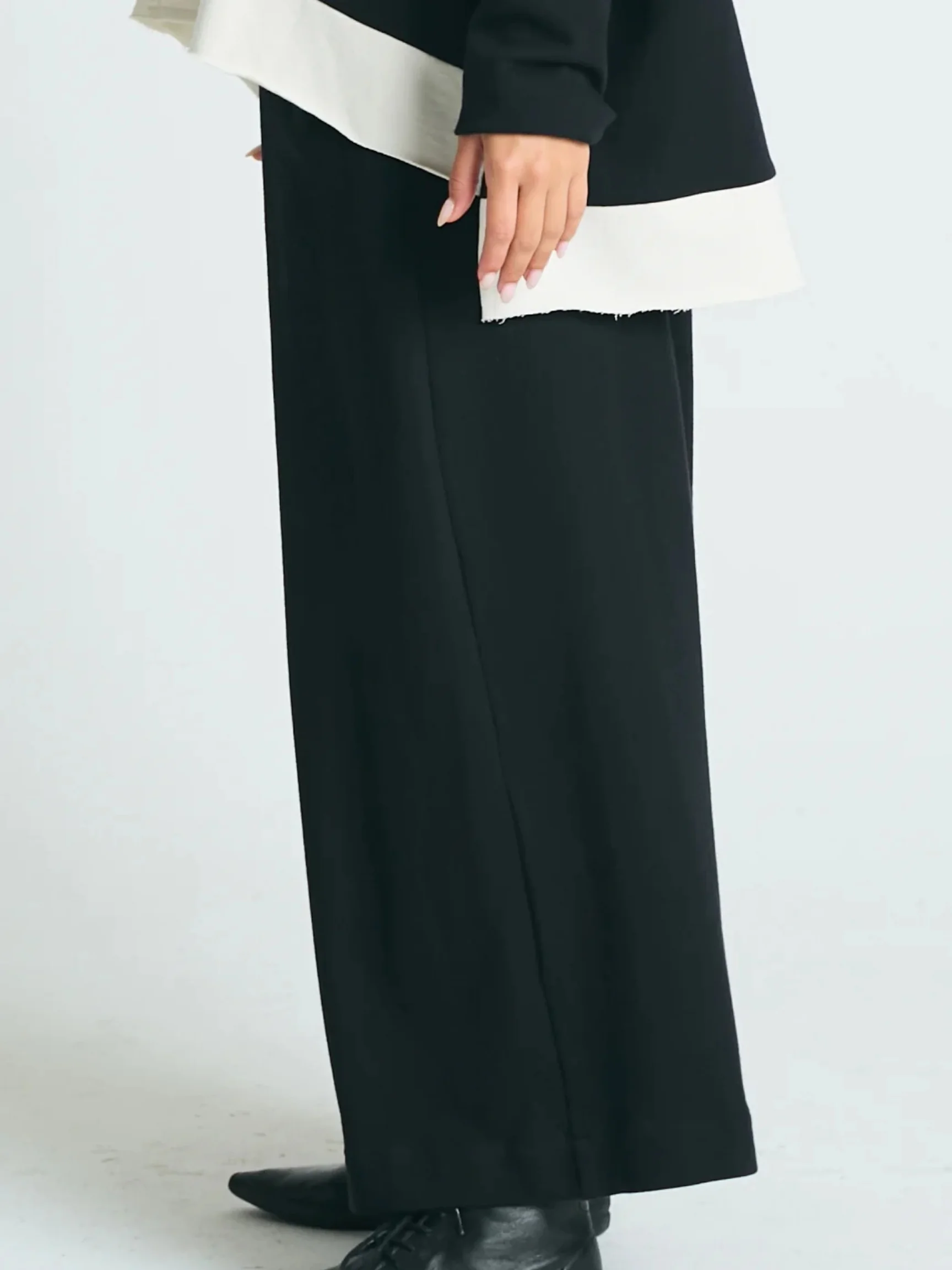 Flood Pant in Black