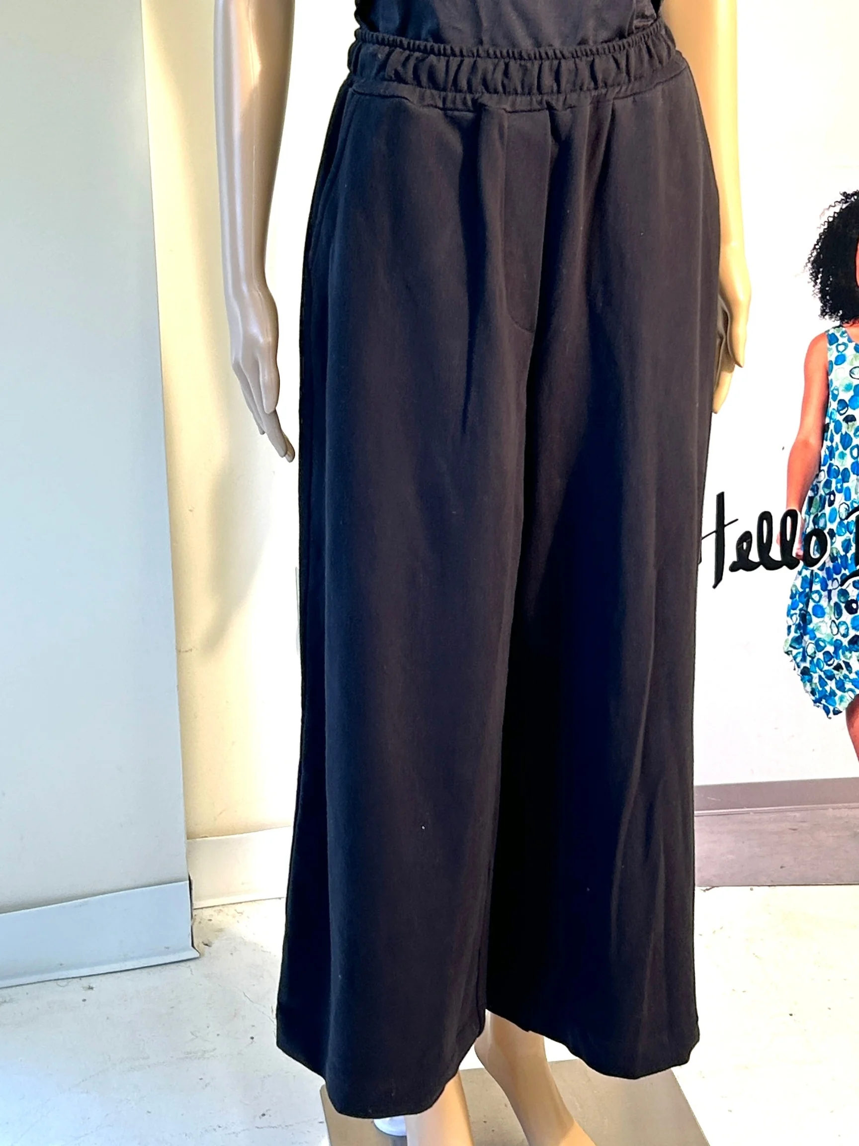 Flood Pant in Black
