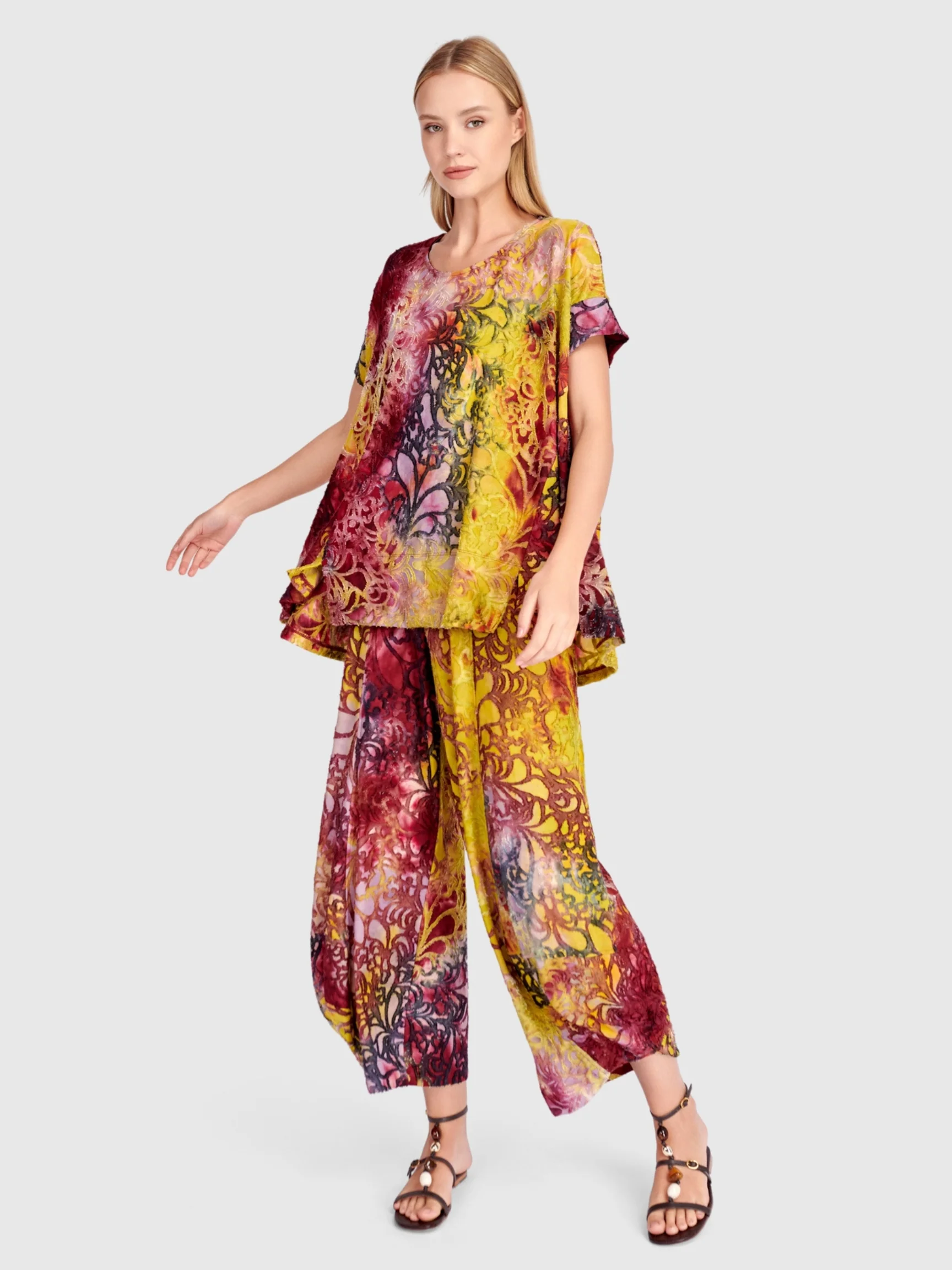 Floral Pant in Petals