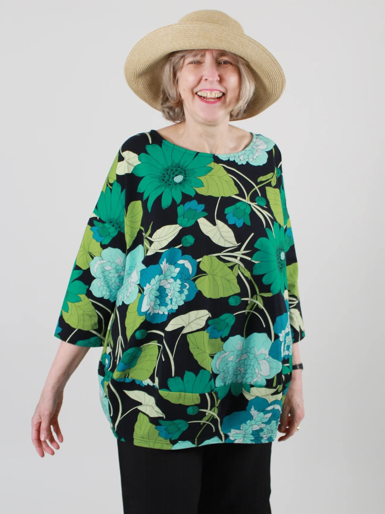 Floral Top in Floral